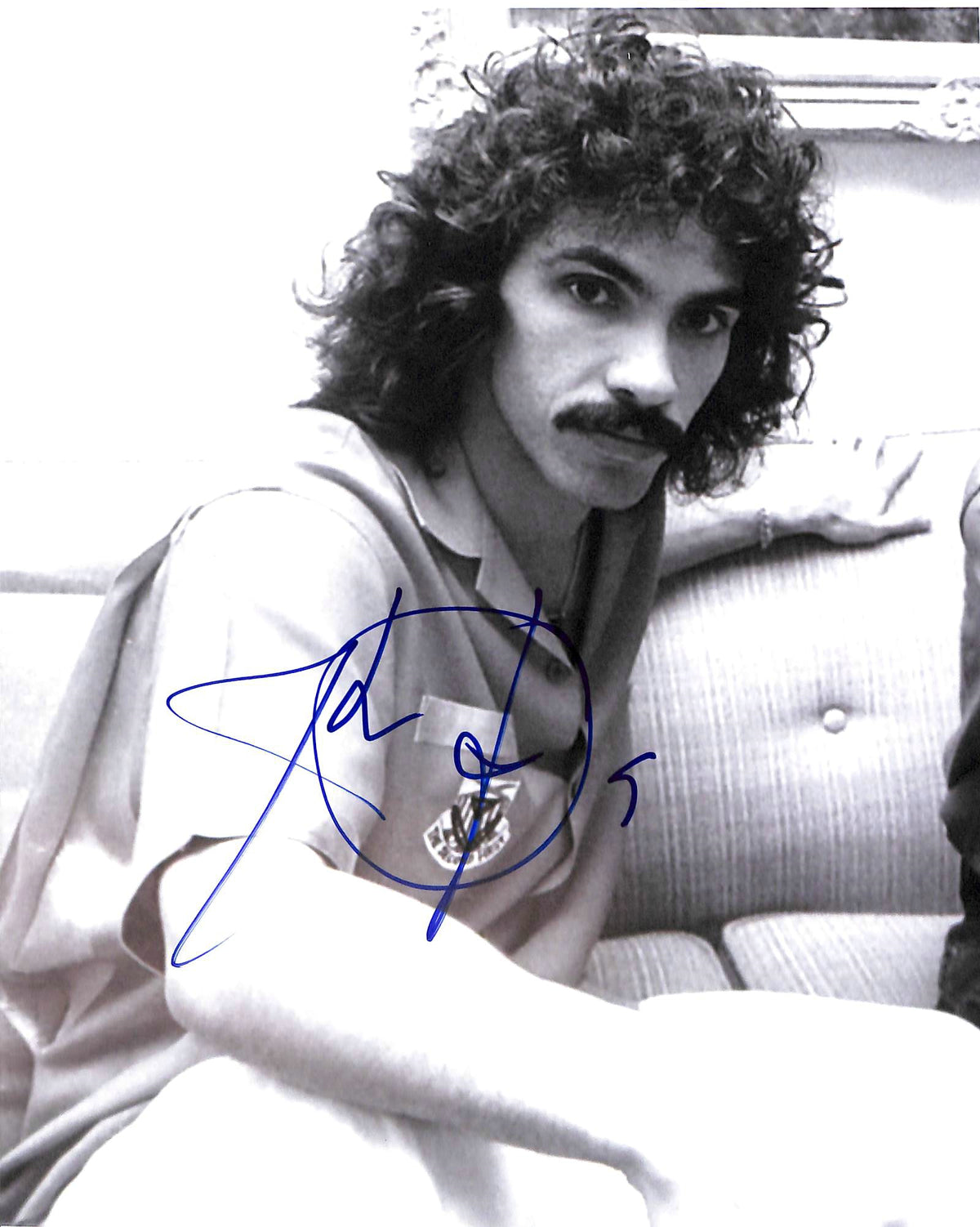 John Oates Hall & Oates Authentic Signed 8x10 Photo Autographed BAS #E85284