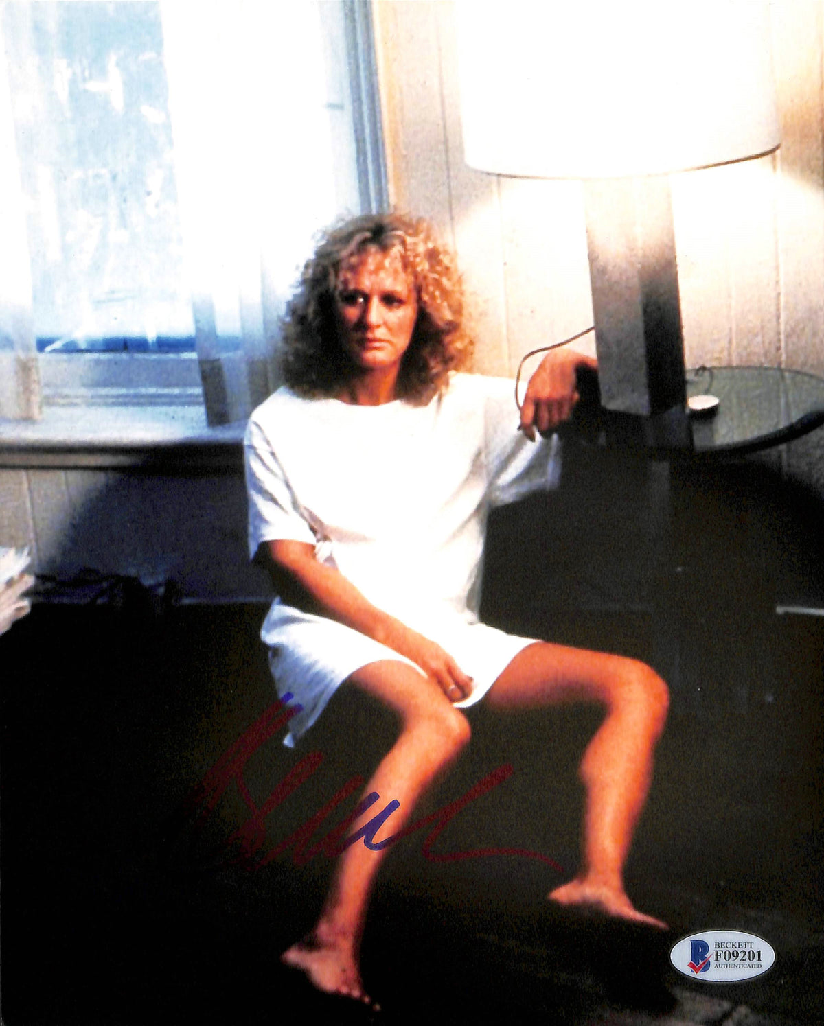 Glenn Close Fatal Attraction Authentic Signed 8x10 Photo Autographed BAS #F09201