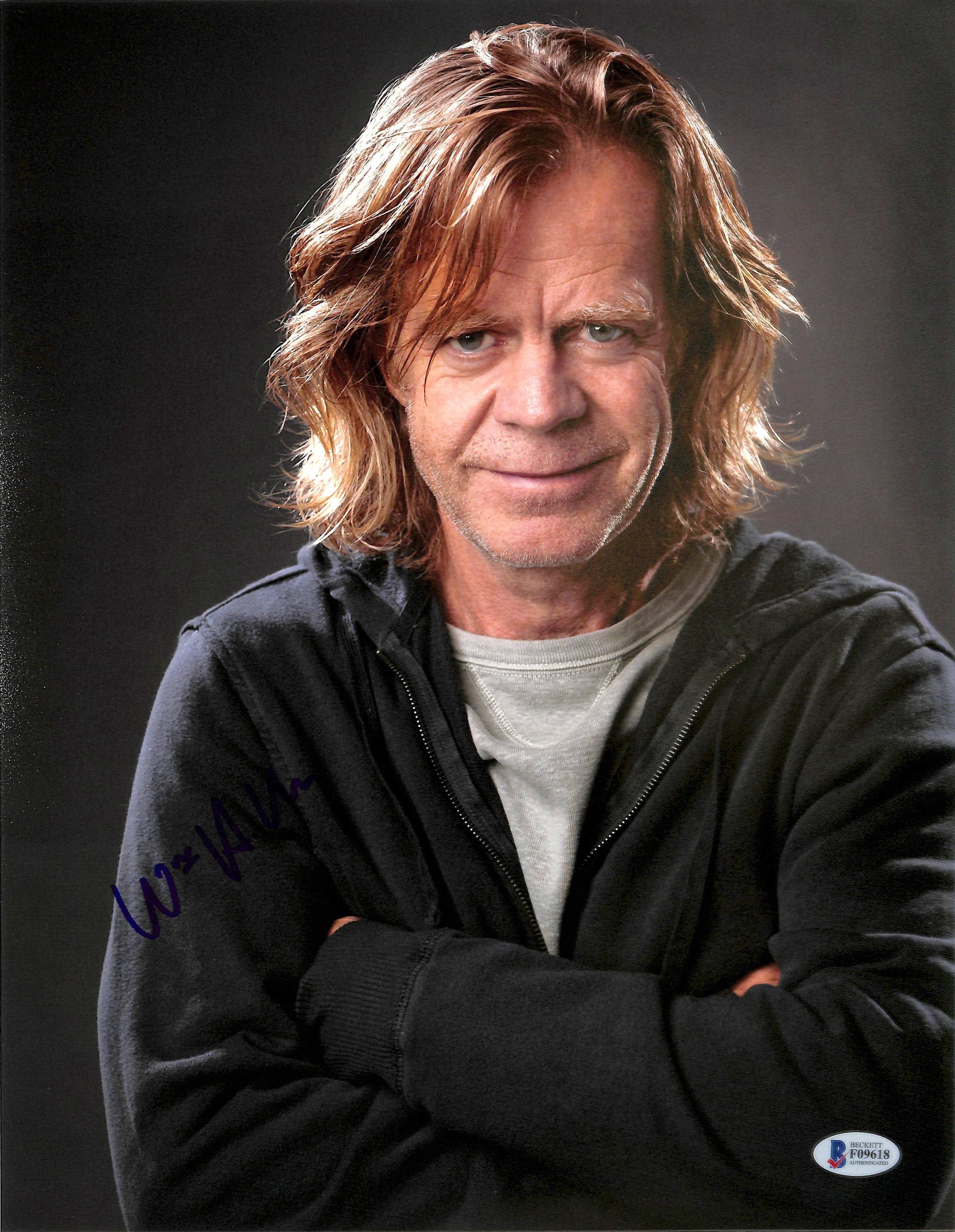 William H. Macy Shameless Authentic Signed 11x14 Photo Autographed BAS #F09618