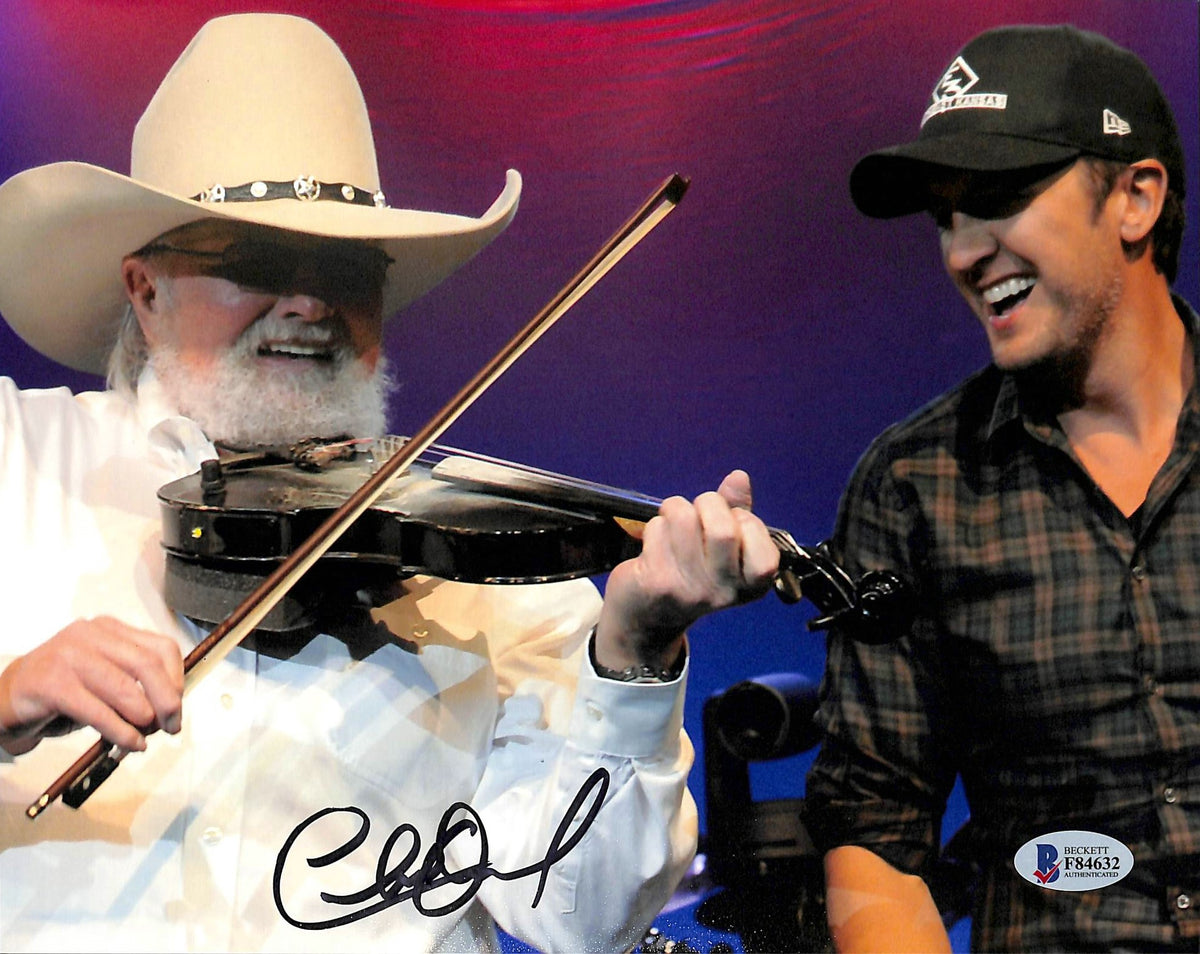 Charlie Daniels Country Musician Authentic Signed 8x10 Photo BAS #F84632