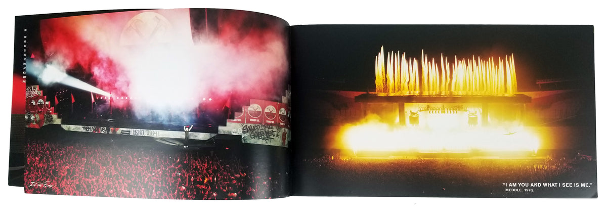 Pink Floyd Roger Waters Signed 8x14 The Wall Live Tour Program BAS #A73015