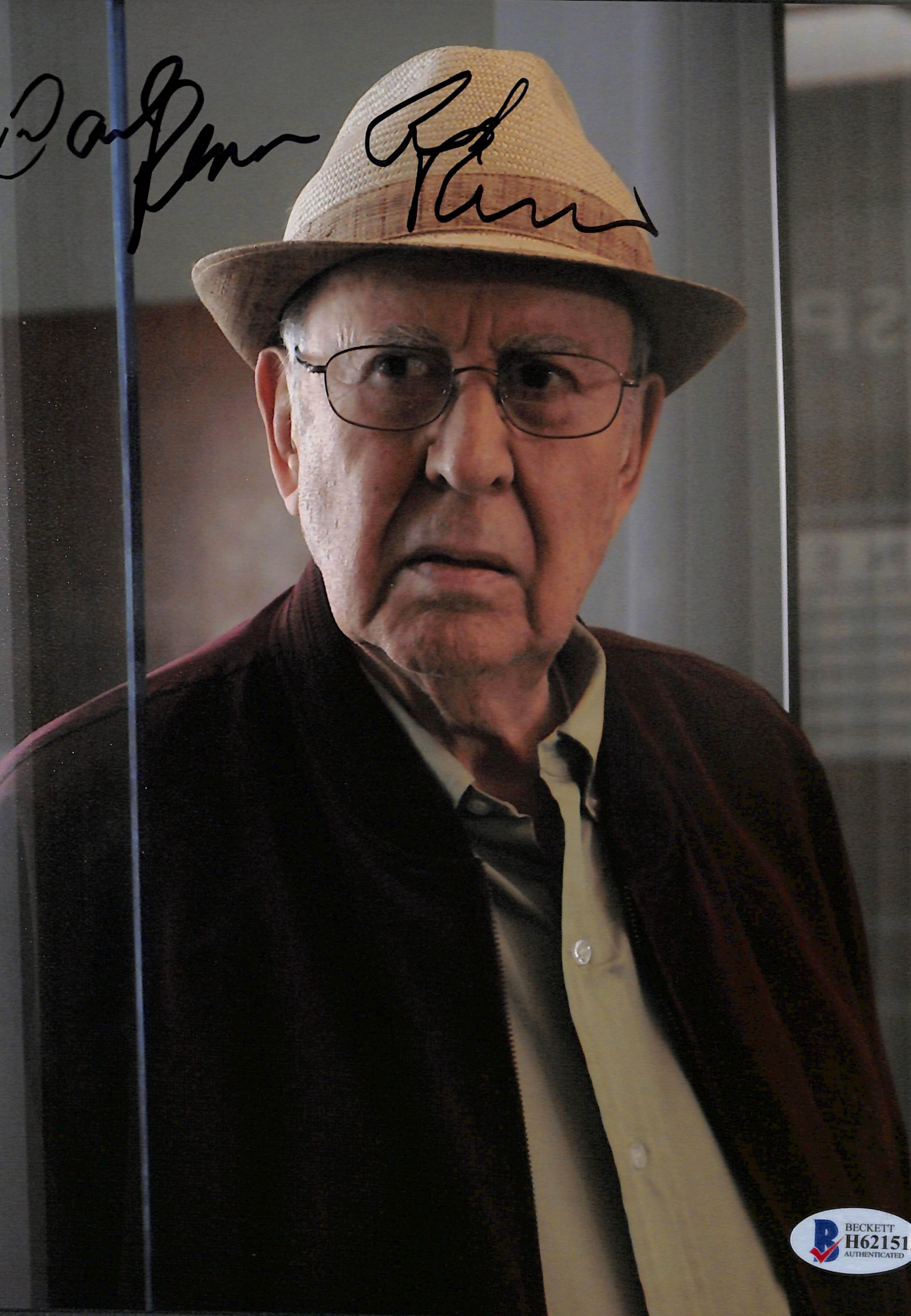 Carl Reiner Ocean's 11 Authentic Signed (x2) 8x10 Photo Autographed BAS #H62151