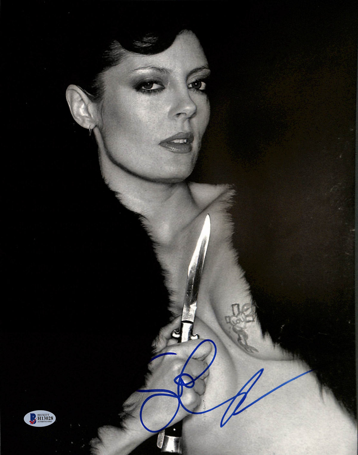 Susan Sarandon Sexy Authentic Signed 11x14 Photo Autographed BAS #H13028