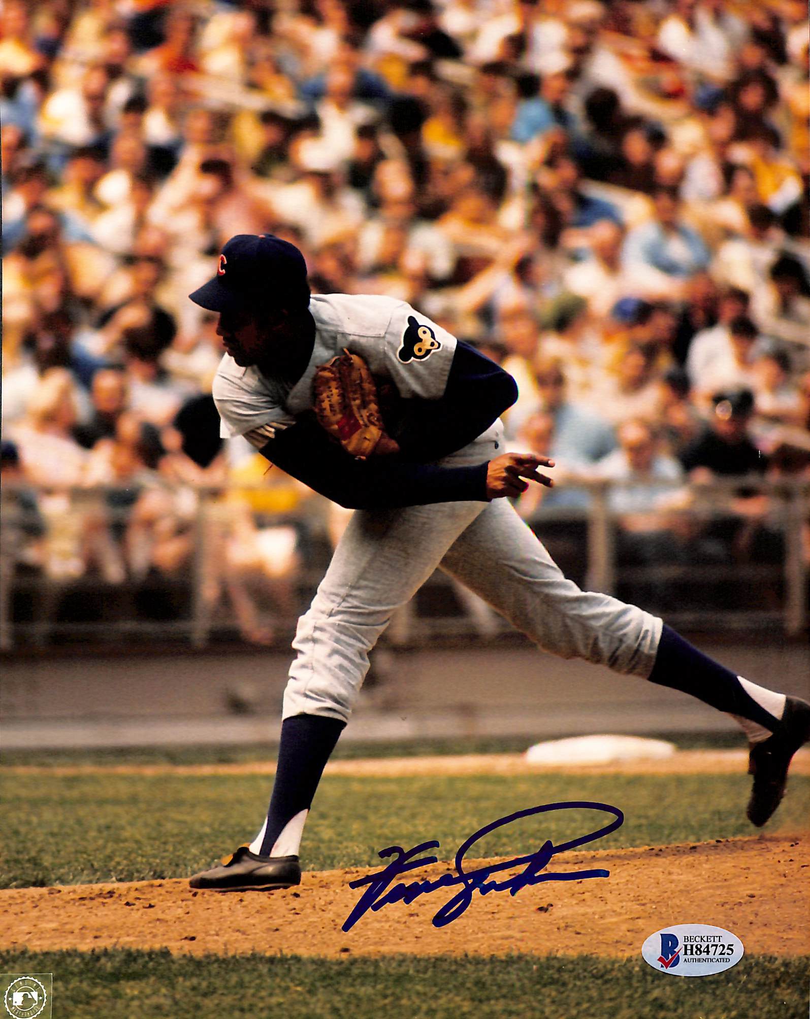 Cubs Fergie Jenkins Authentic Signed 8x10 Photo Autographed BAS 2