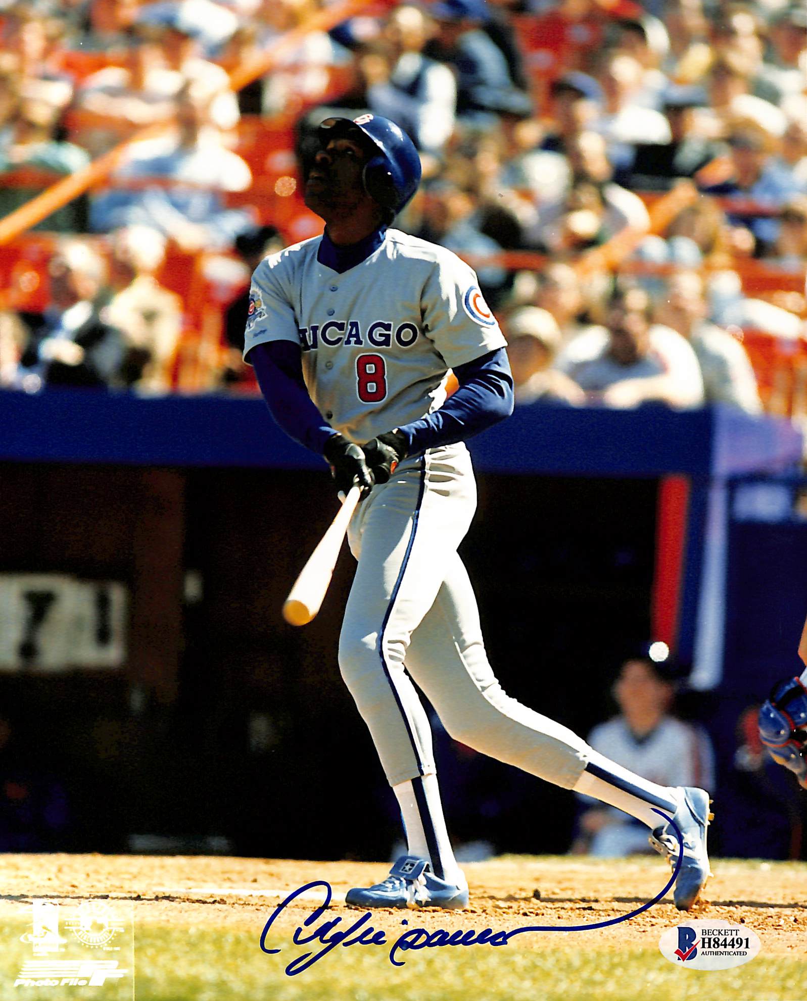 Cubs Andre Dawson Authentic Signed 8x10 Photo Autographed BAS 2