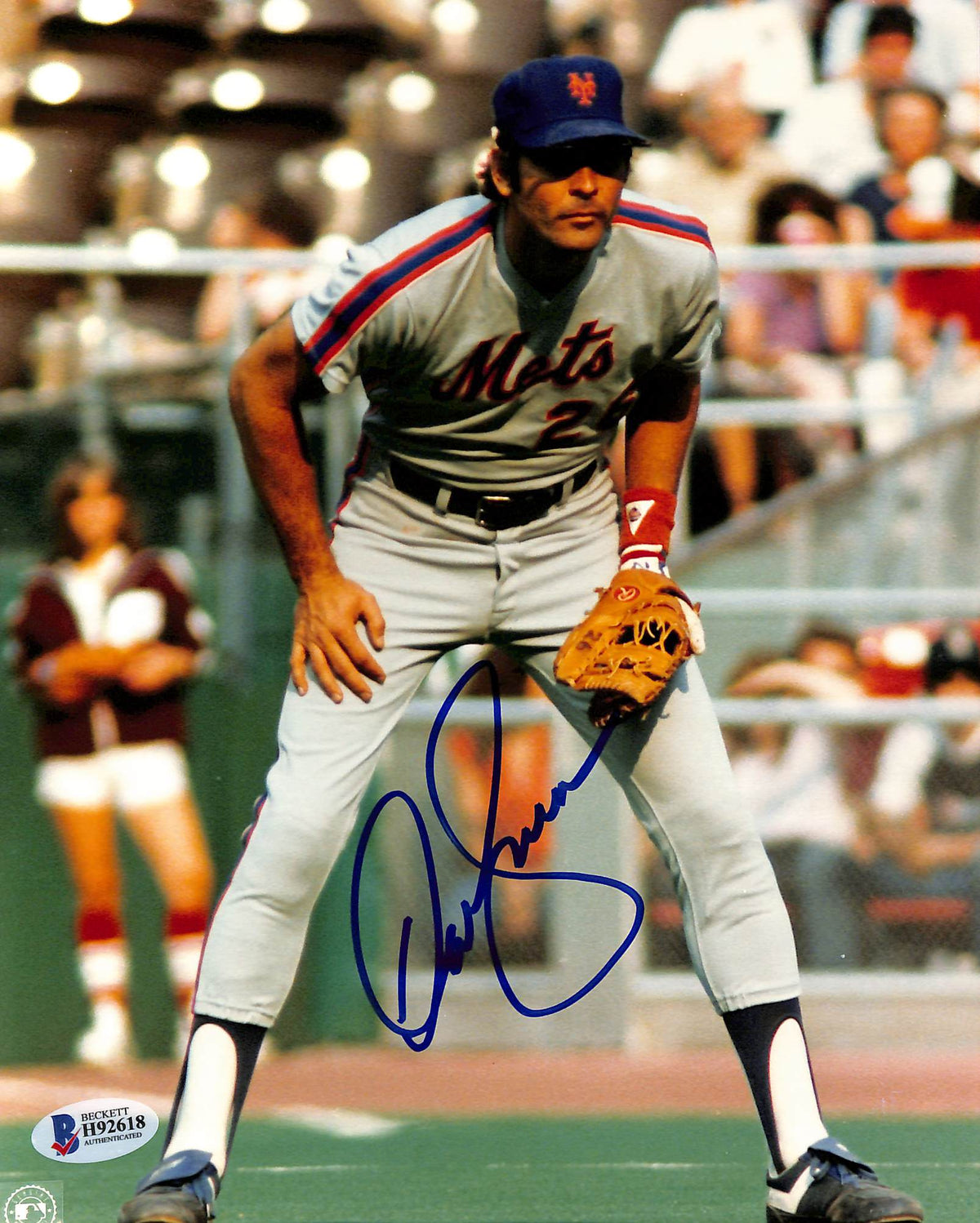 Mets Dave Kingman Authentic Signed 8x10 Photo Autographed BAS 2