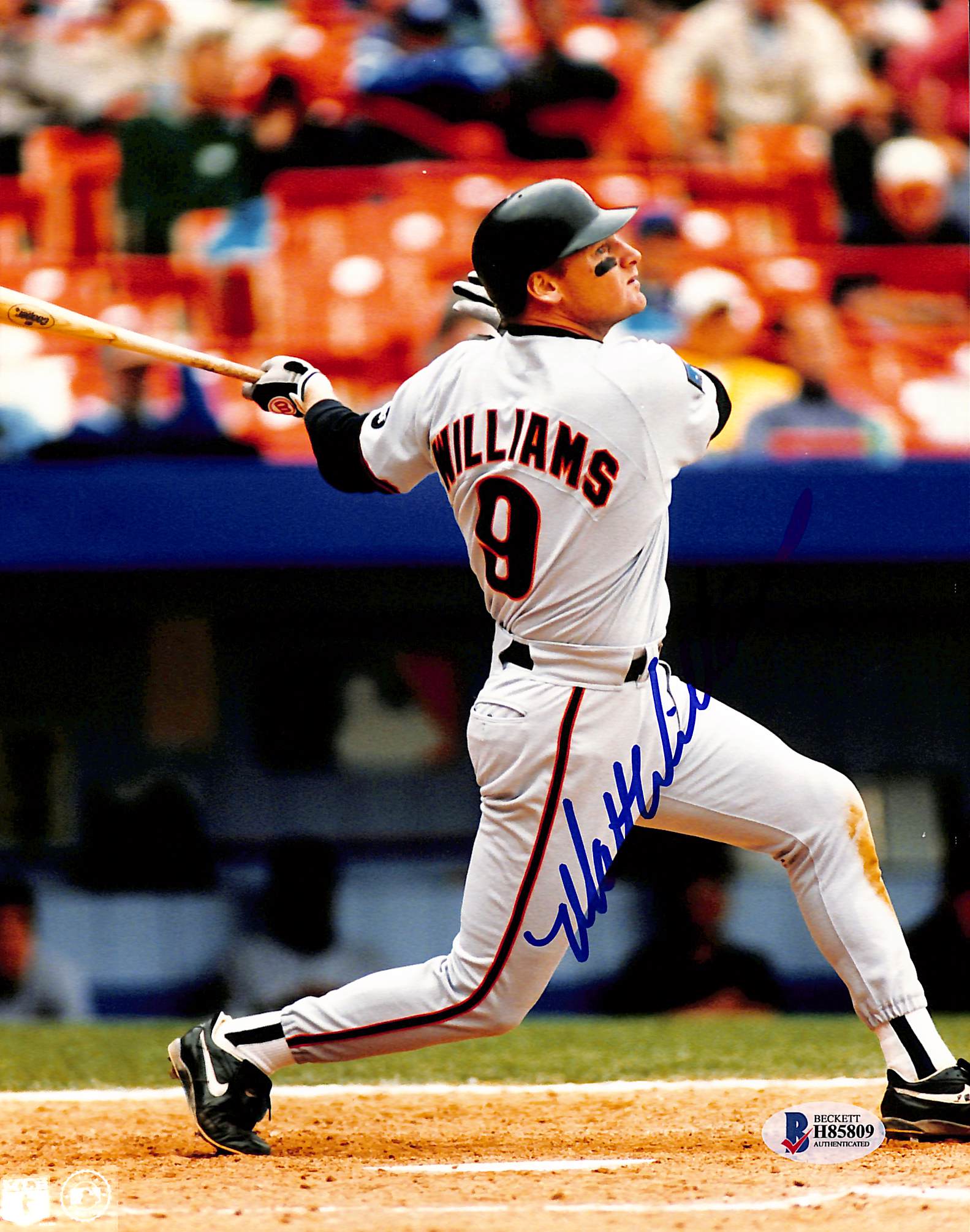 Giants Matt Williams Authentic Signed 8x10 Photo Autographed BAS 3