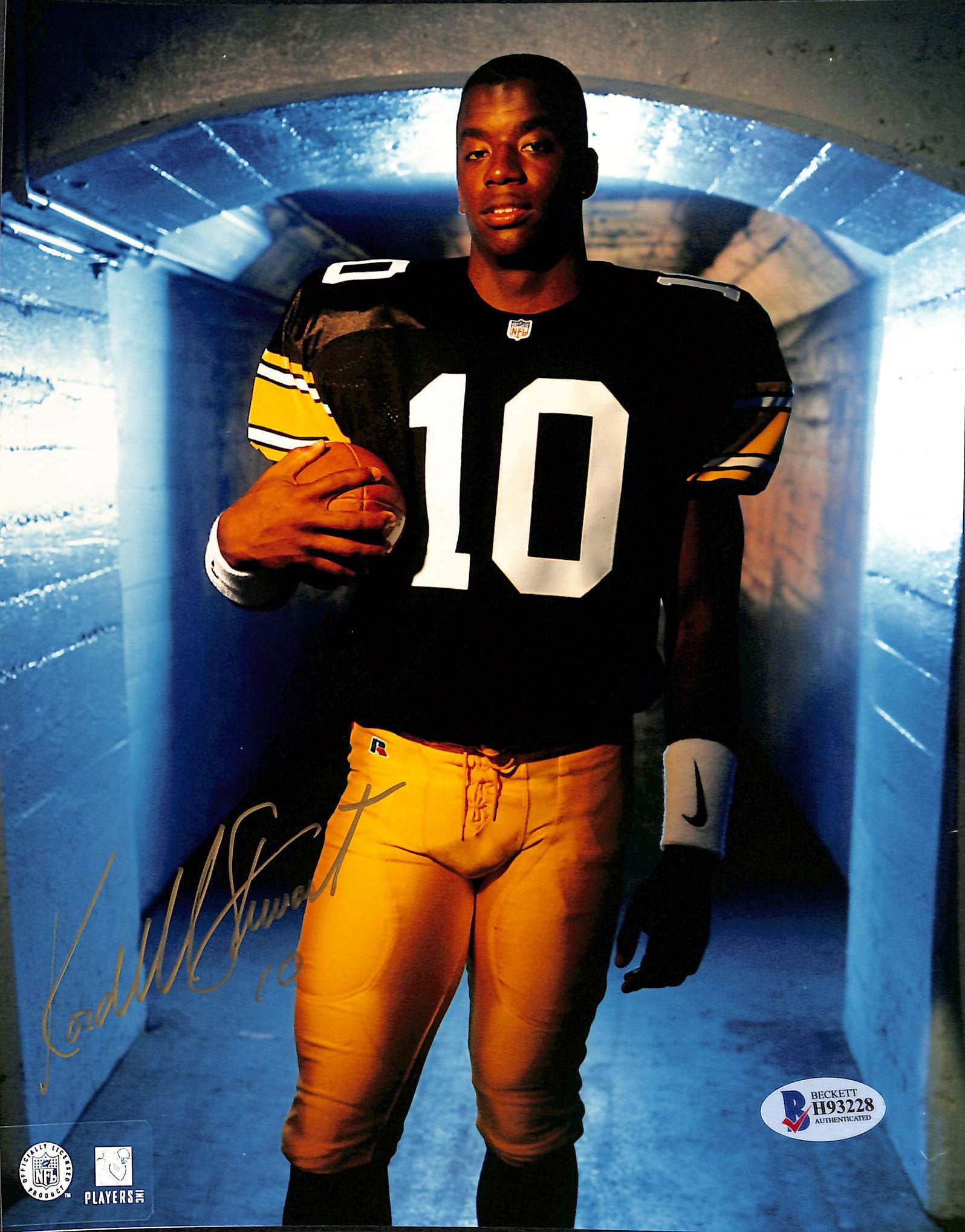 Steelers Kordell Stewart Authentic Signed 8x10 Photo Autographed BAS 2