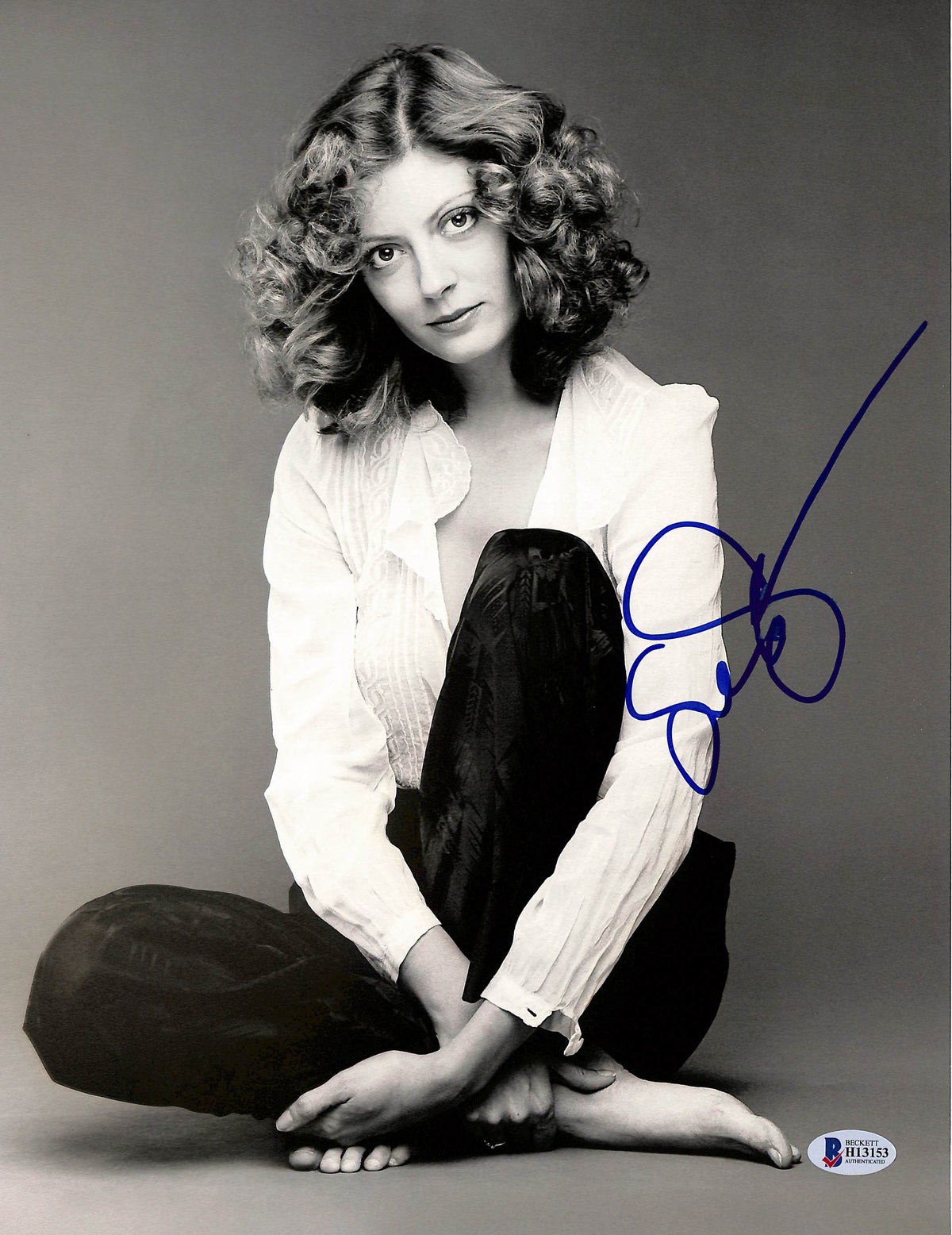 Susan Sarandon Sexy Authentic Signed 11x14 Photo Autographed BAS #H13153