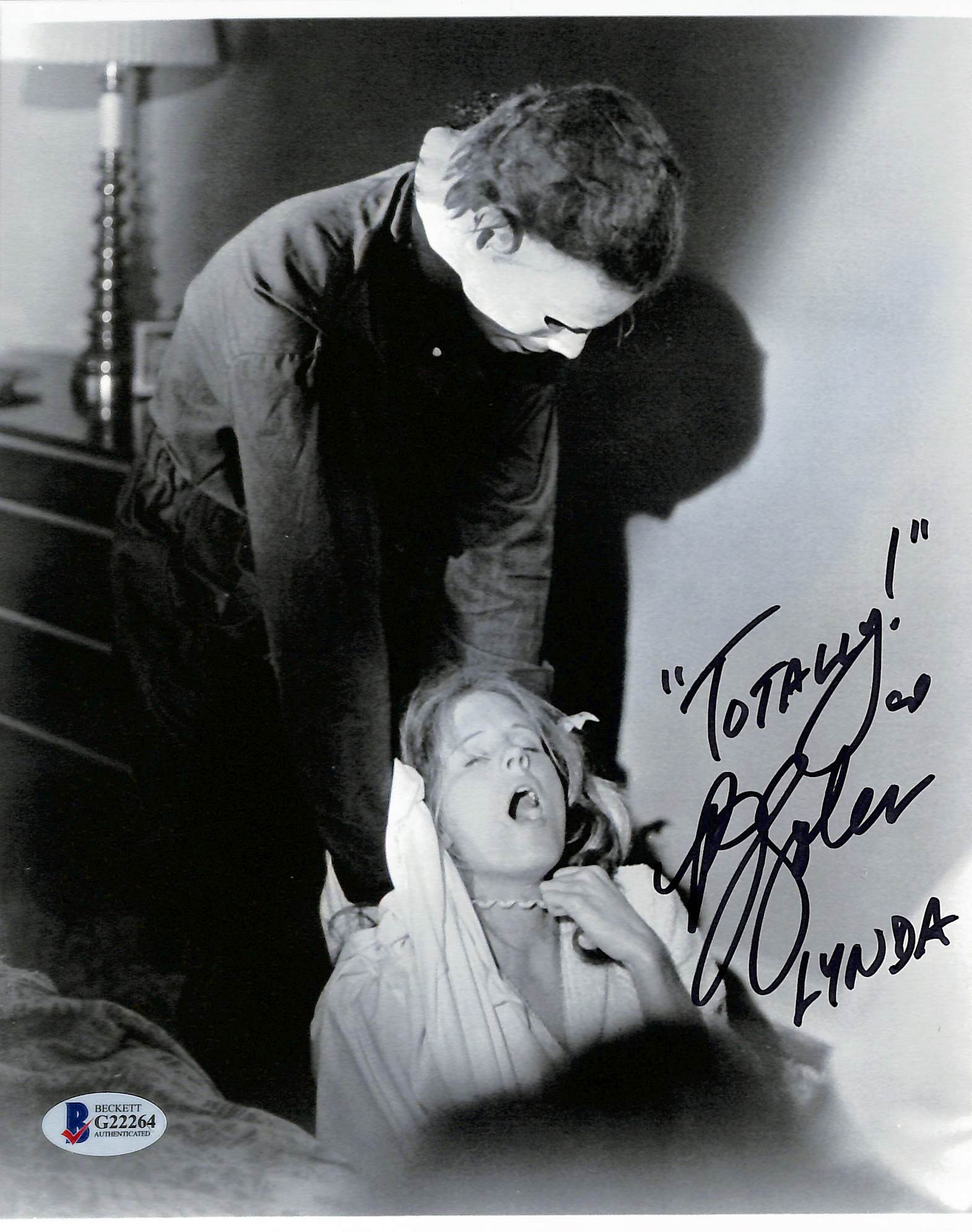 P.J. Soles Halloween "Totally! Lynda" Authentic Signed 8x10 Photo BAS #G22264