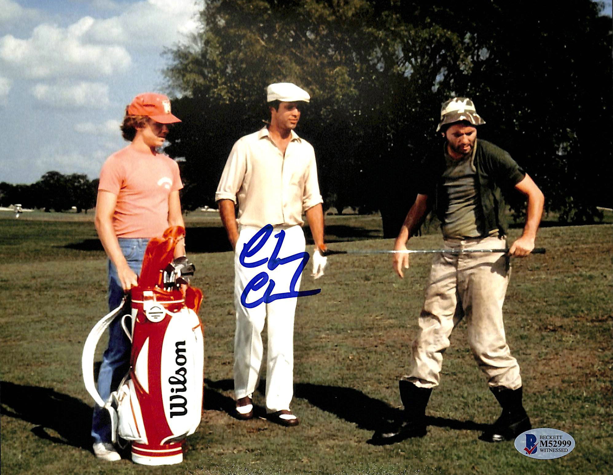 Chevy Chase Caddyshack Authentic Signed 8x10 Photo Autographed BAS Witnessed 26
