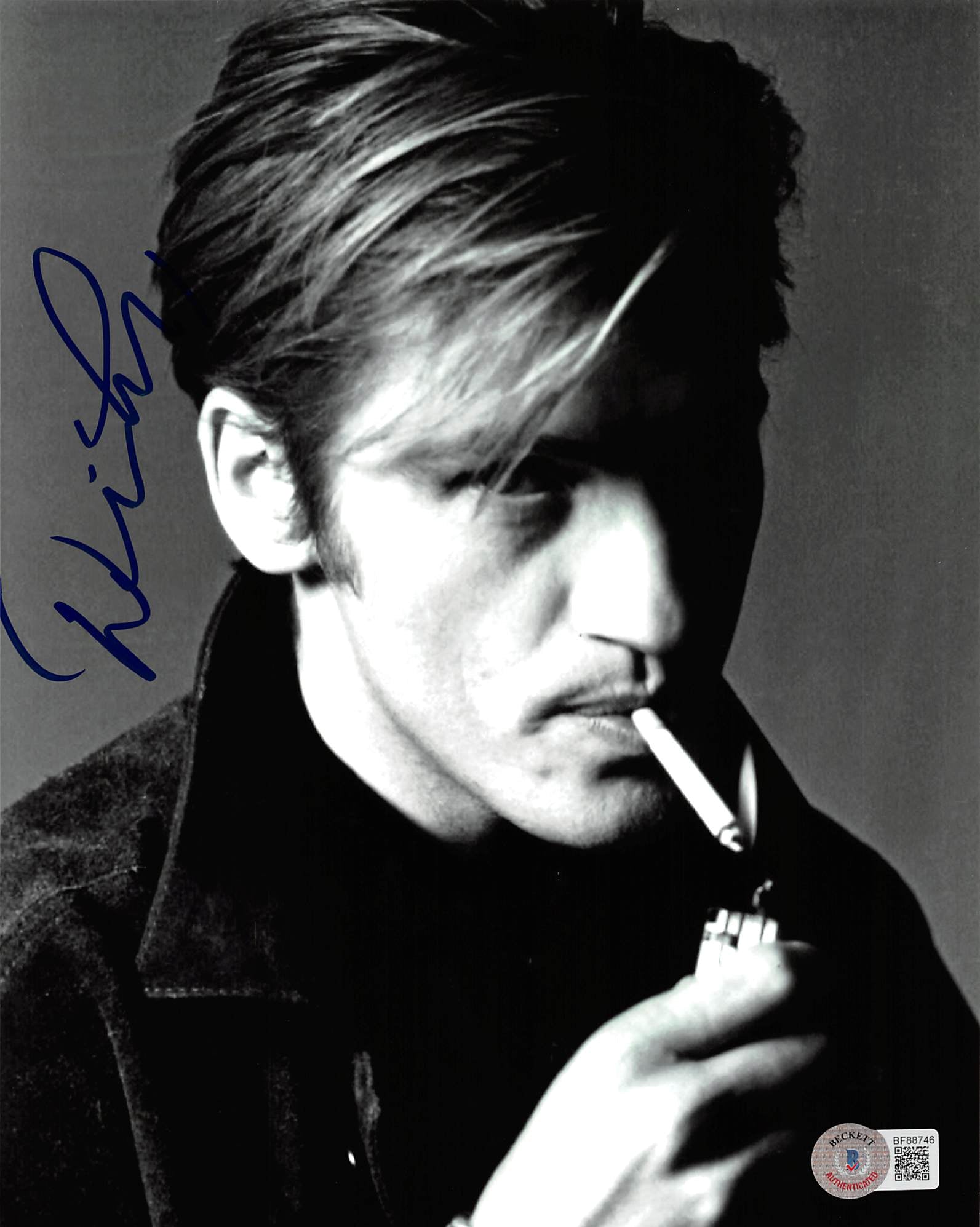 Dennis Leary Rescue Me Authentic Signed 8x10 Photo BAS #BF88746