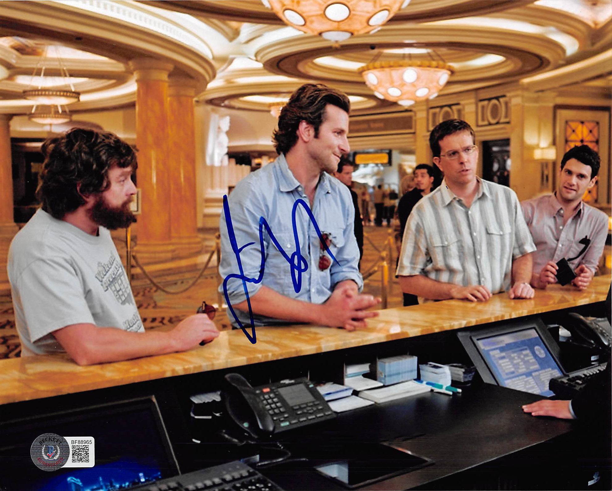 Justin Bartha The Hangover Authentic Signed 8x10 Photo Autographed BAS #BF88965