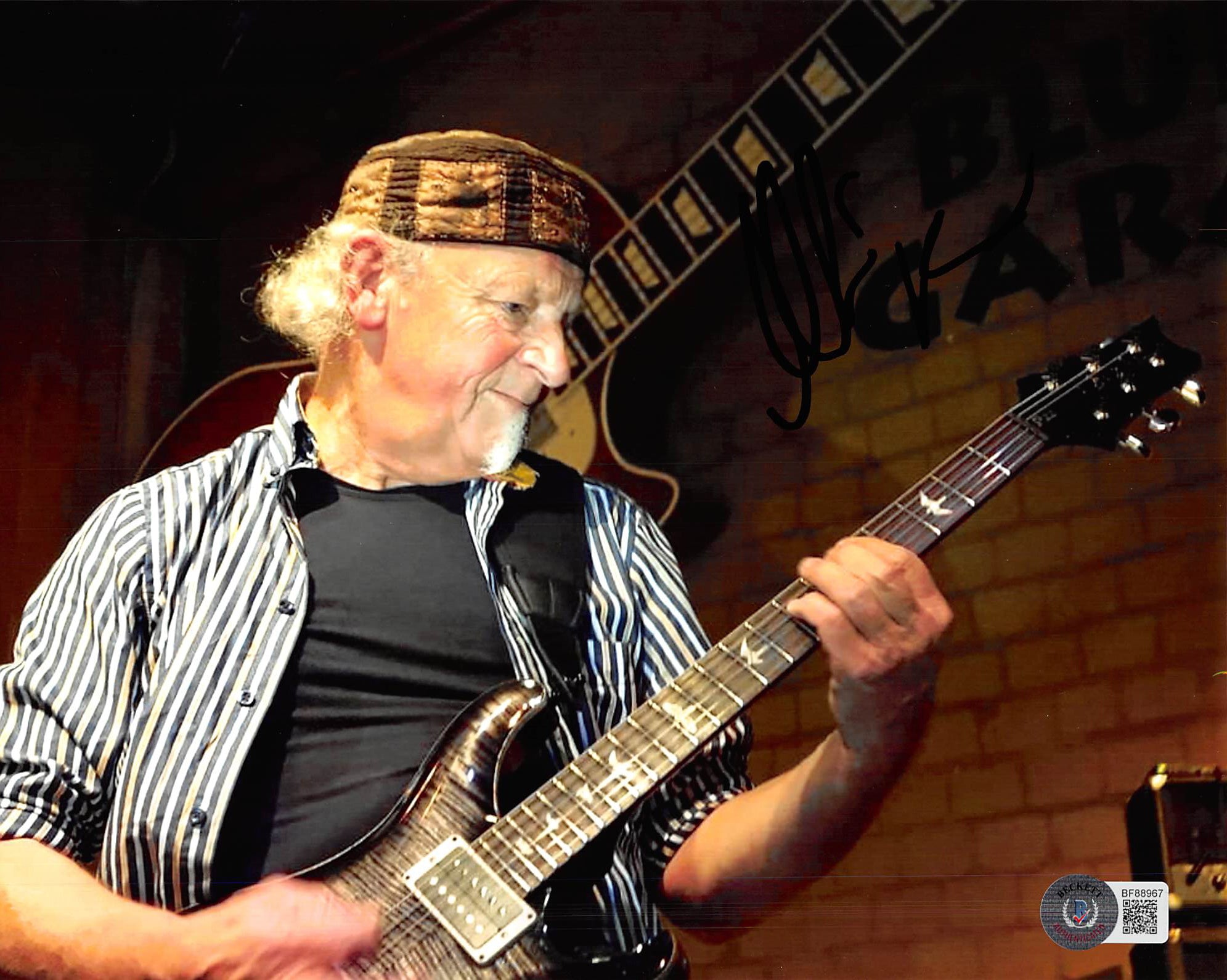 Martin Barre Jethro Tull Authentic Signed 8x10 Photo Autographed BAS #BF88967