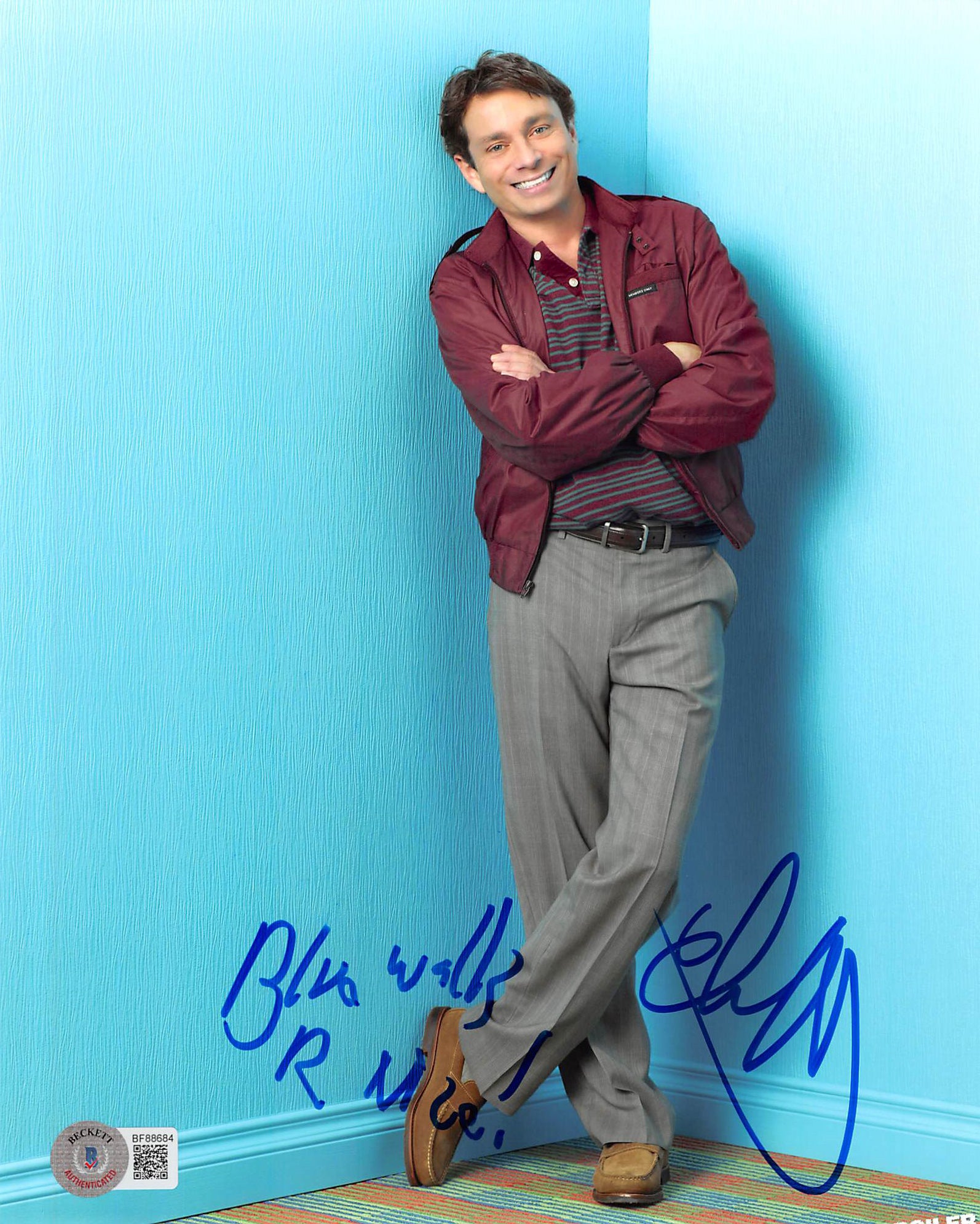 Chris Kattan A Night At The Roxbury Authentic Signed 8x10 Photo BAS #BF88684