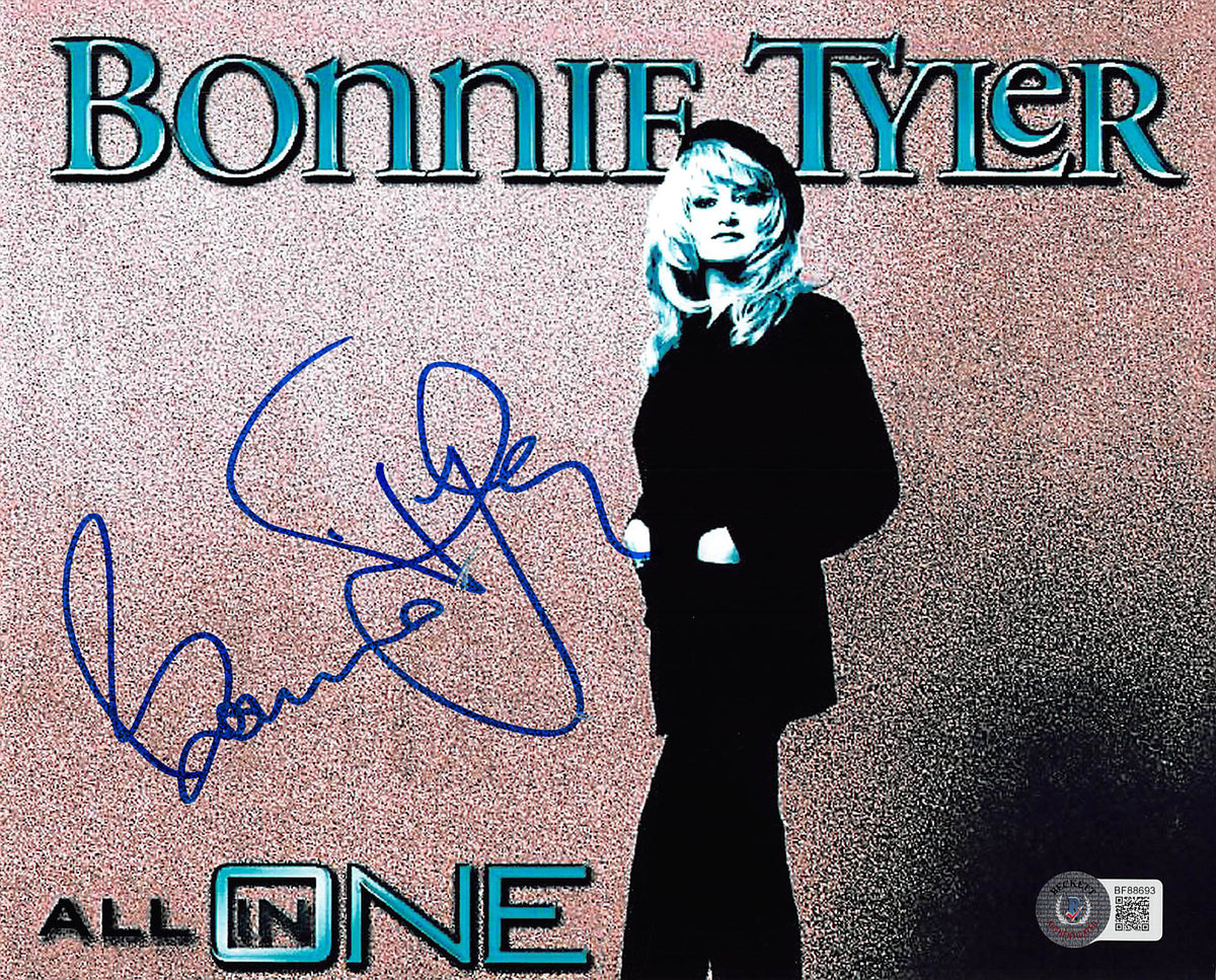 Bonnie Tyler Musician Authentic Signed 8x10 Photo Autographed BAS #BF88693