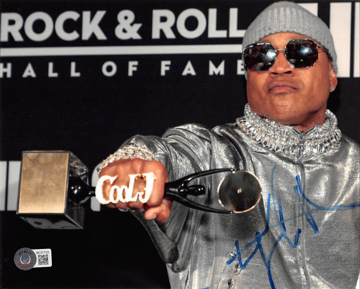 L.L. Cool J. Hip Hop Artist Authentic Signed 8x10 Photo Autographed BAS #BC37733