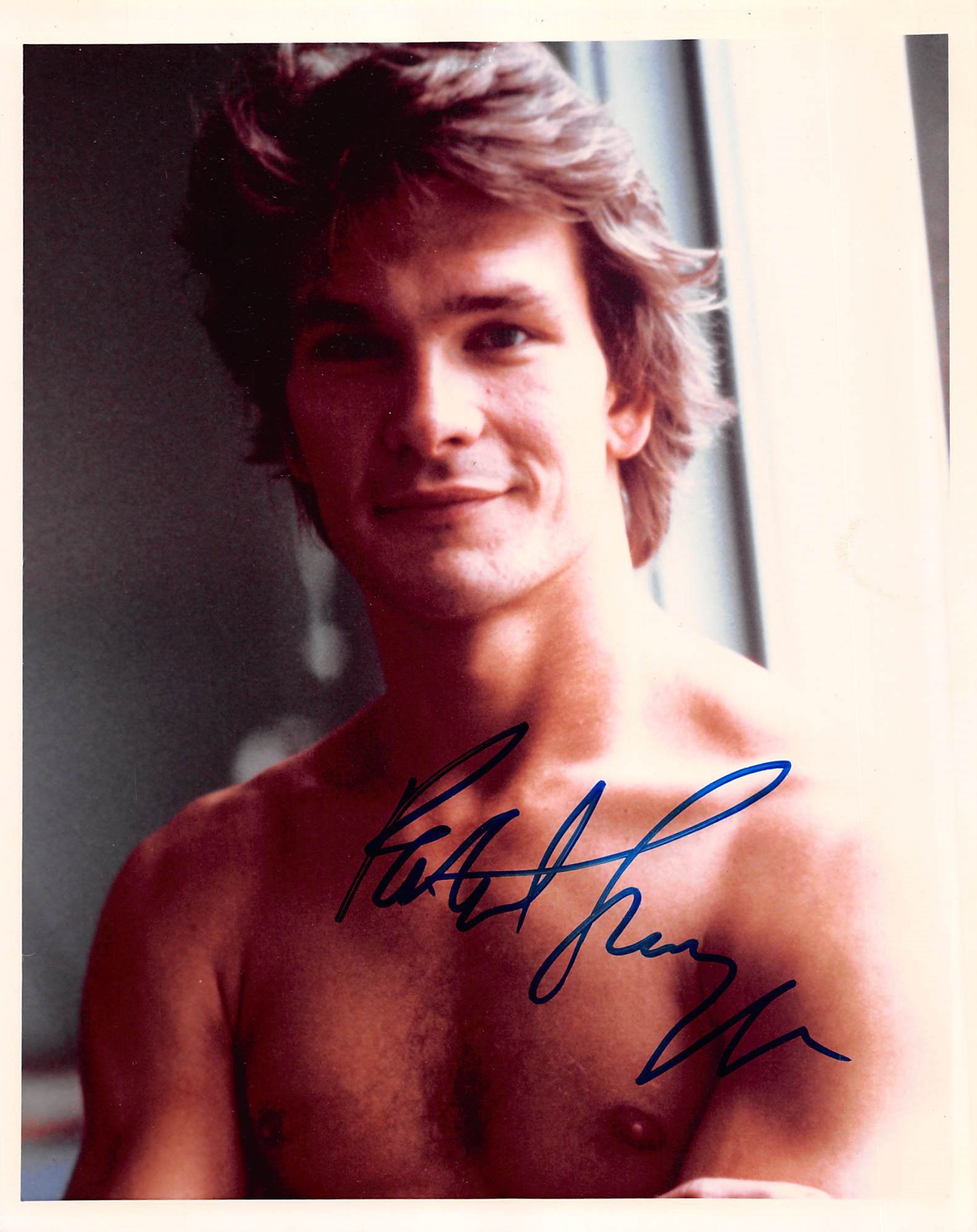 Patrick Swayze Road House Authentic Signed 8x10 Photo BAS #AD04652