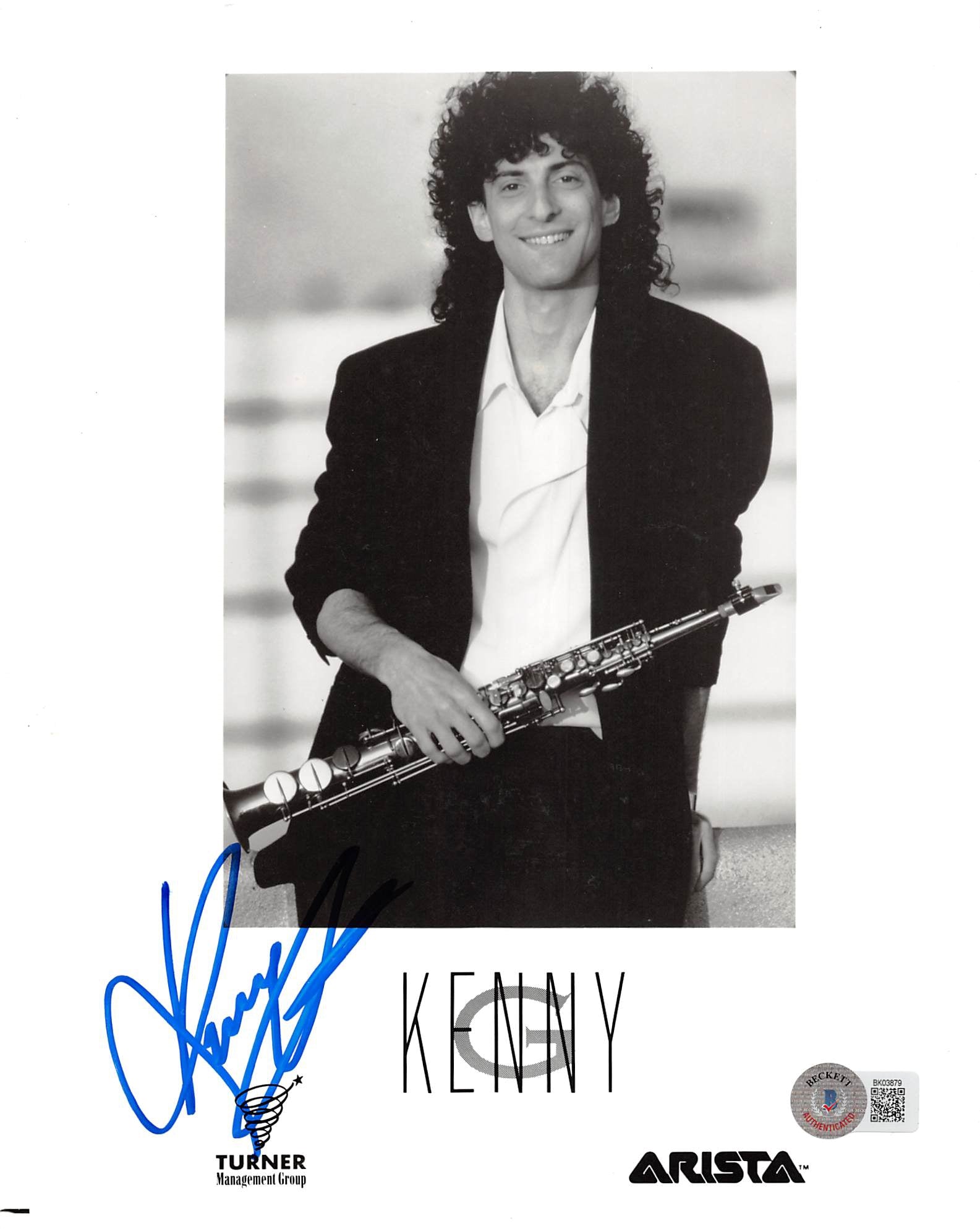 Kenny G. Musician Authentic Signed 8x10 Photo Autographed BAS #BK03879