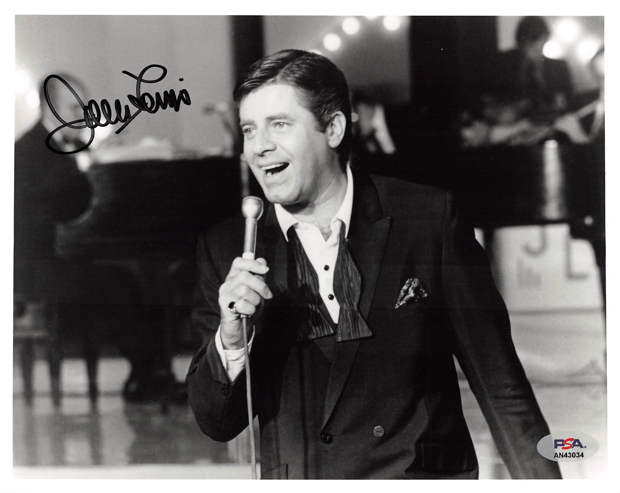 Jerry Lewis The Nutty Professor Authentic Signed 8x10 Photo PSA/DNA #AN43034