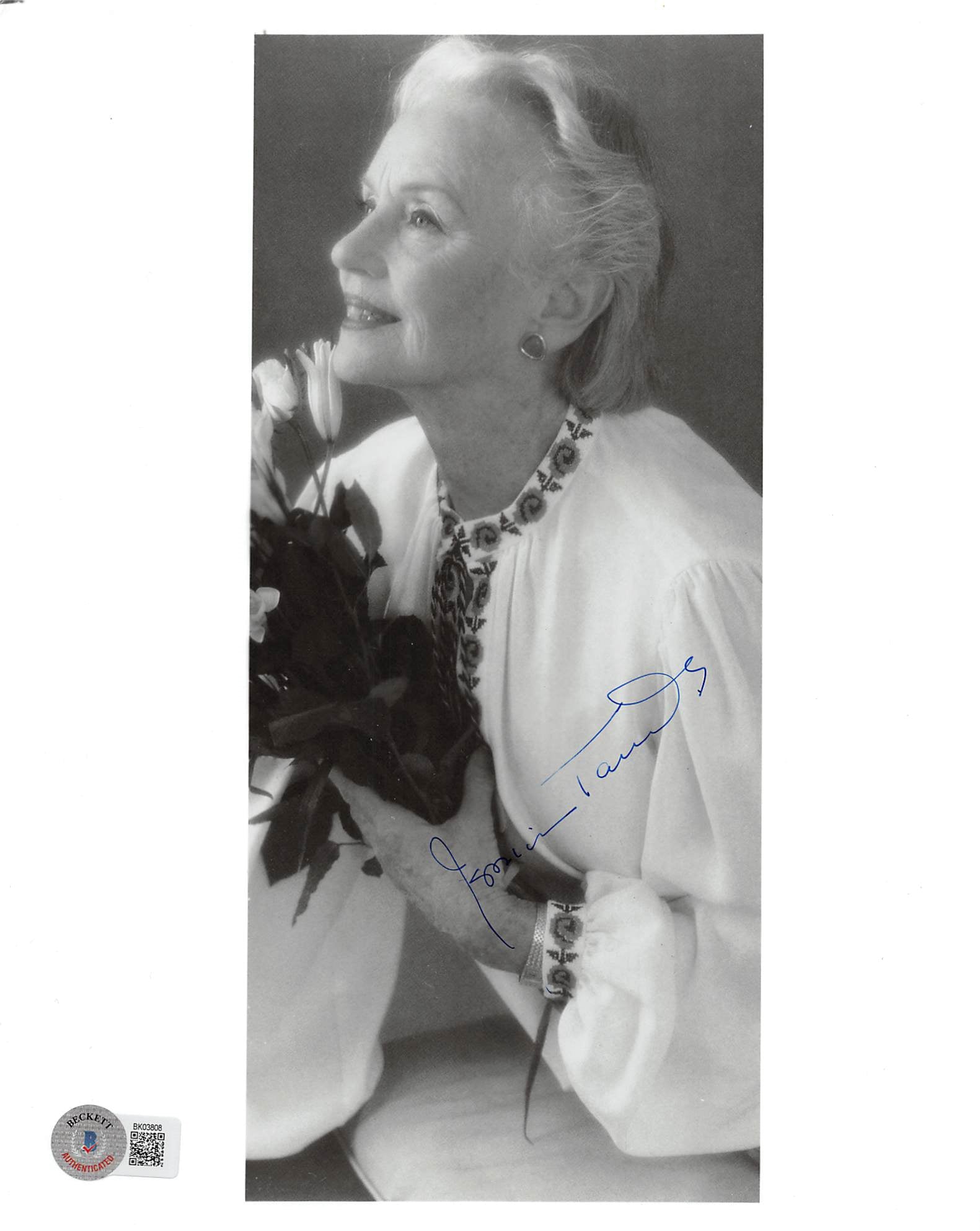 Jessica Tandy Driving Miss Daisy Authentic Signed 8x10 Photo BAS #BK03808