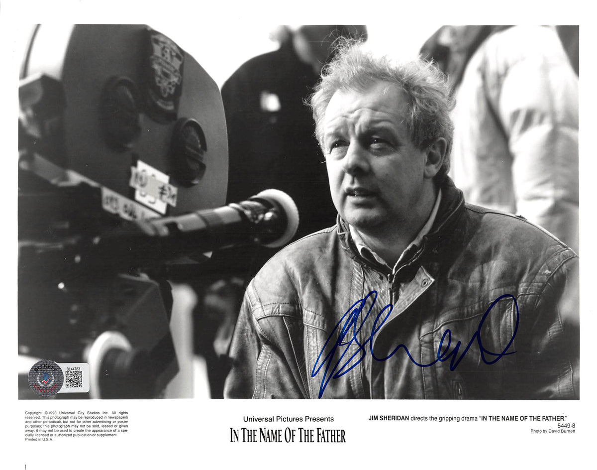 Jim Sheridan In the Name of the Father Authentic Signed 8x10 Photo BAS #BL44783