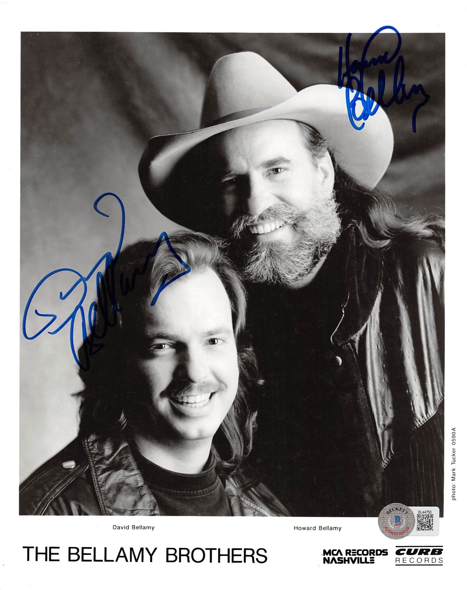 Howard Bellamy & David Bellamy Authentic Signed 8x10 Photo BAS #BL44750