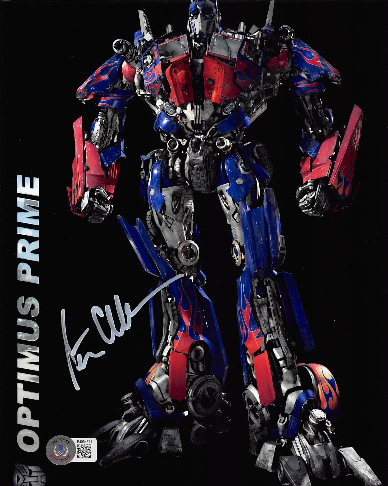 Peter Cullen Transformers Authentic Signed 8x10 Photo Autographed BAS #BJ054321