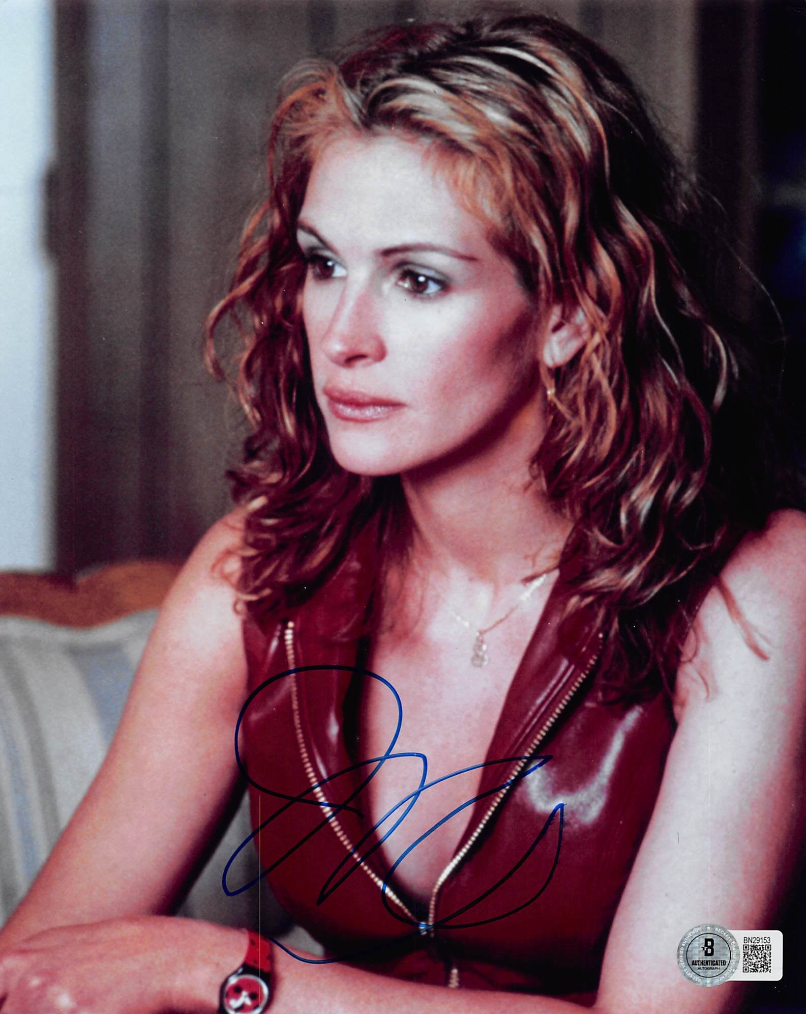 Julia Roberts Erin Brockovich Authentic Signed 8x10 Photo BAS #BN29153