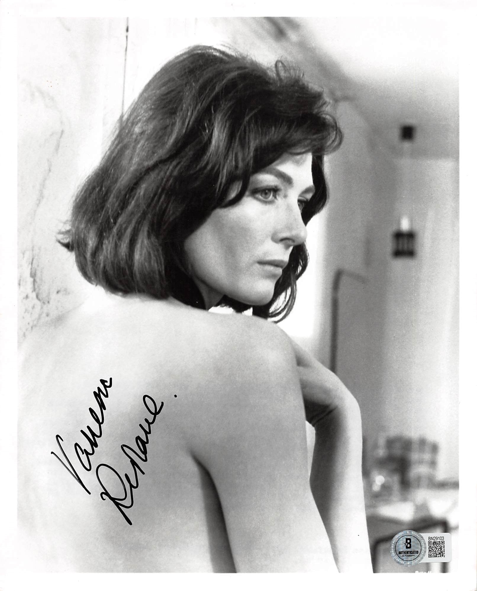 Vanessa Redgrave Atonement Authentic Signed 8x10 Photo Autographed BAS #BN29103