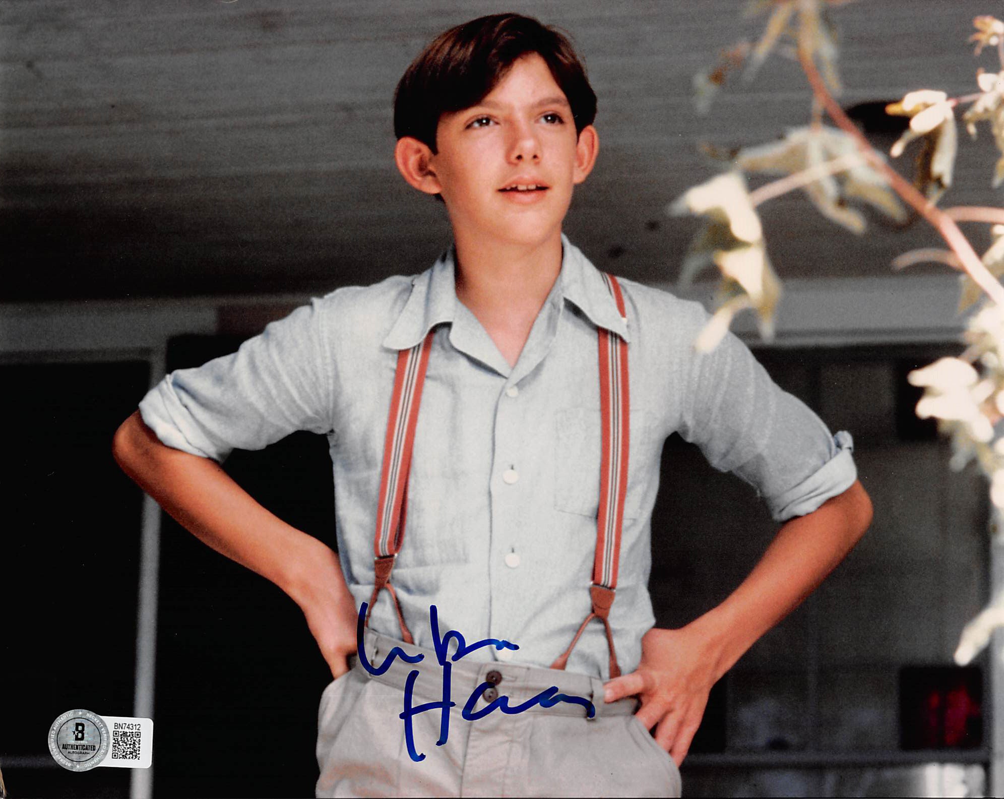 Lukas Haas Rambling Rose Authentic Signed 8x10 Photo Autographed BAS #BN74312