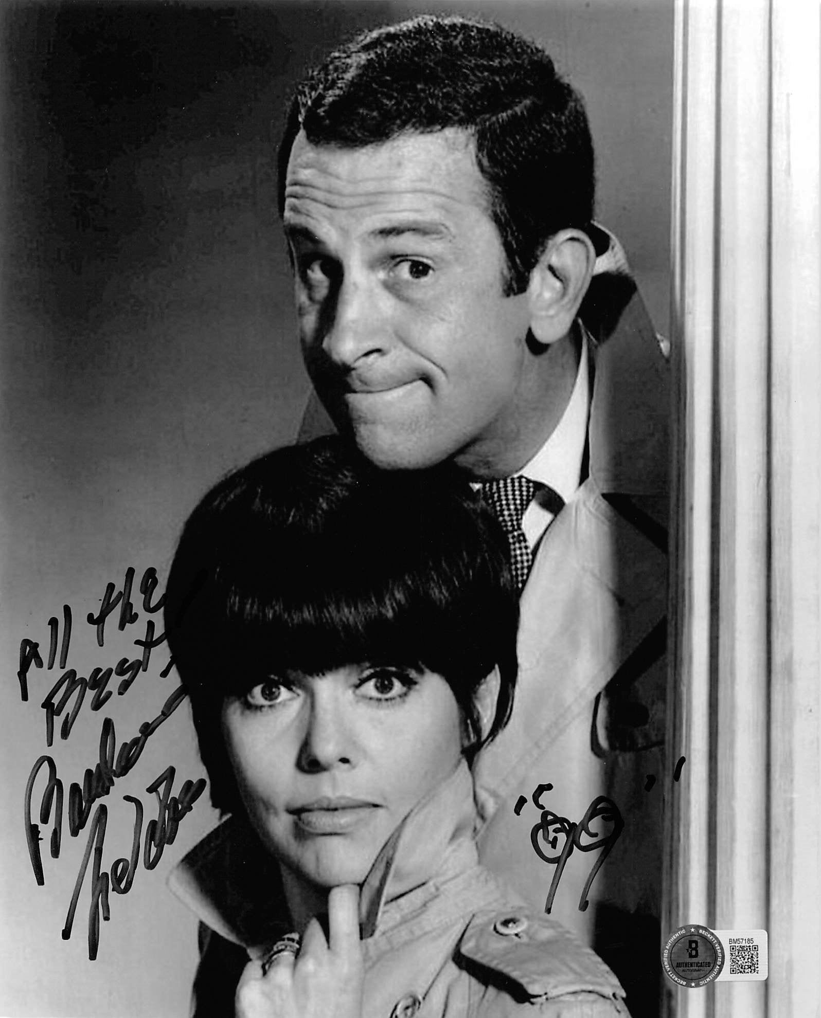 Barbara Feldon Get Smart "All The Best, 99" Signed 8x10 Vertical Photo BAS 3
