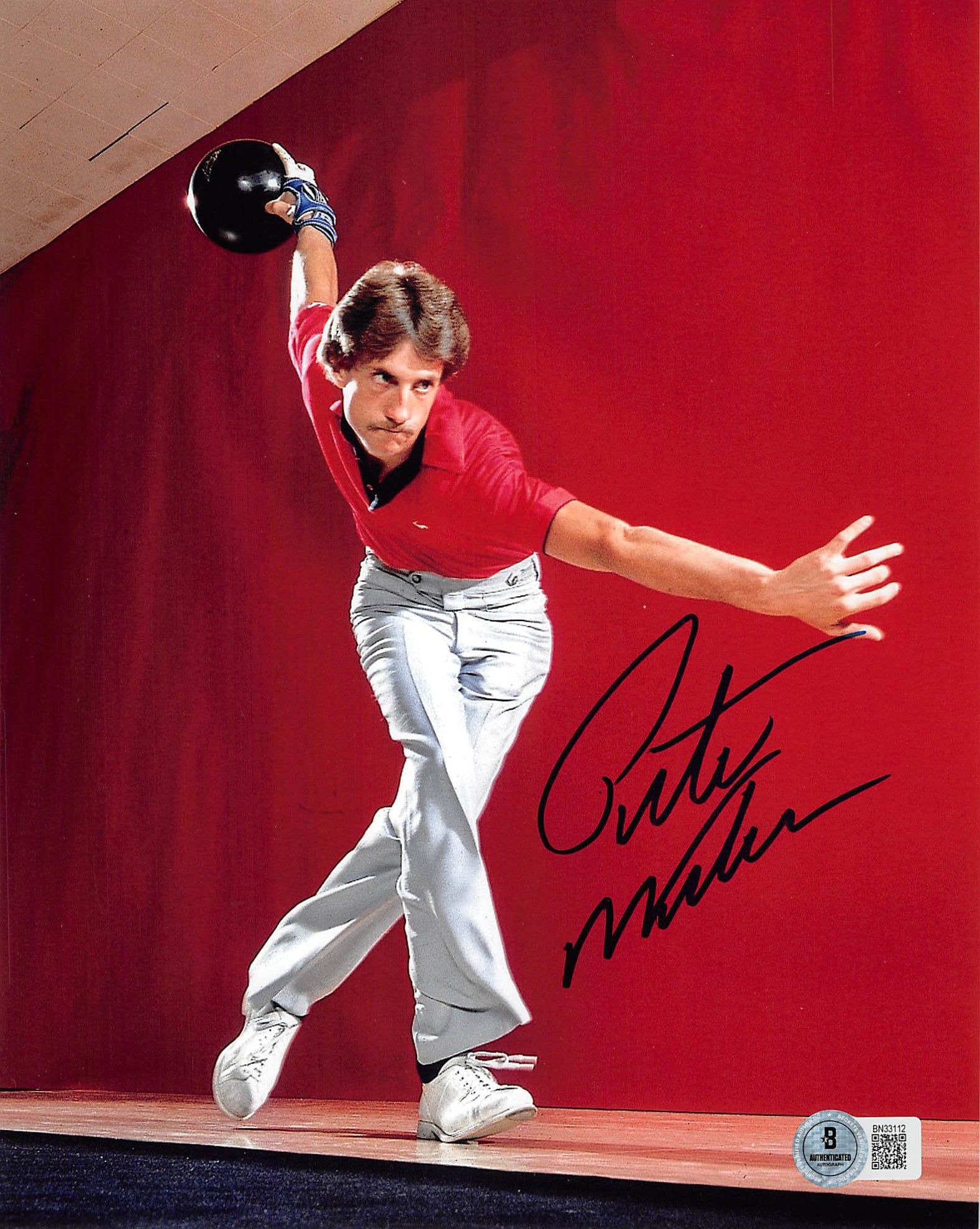 Pete Weber Bowling Authentic Signed 8x10 Vertical Photo Autographed BAS 2