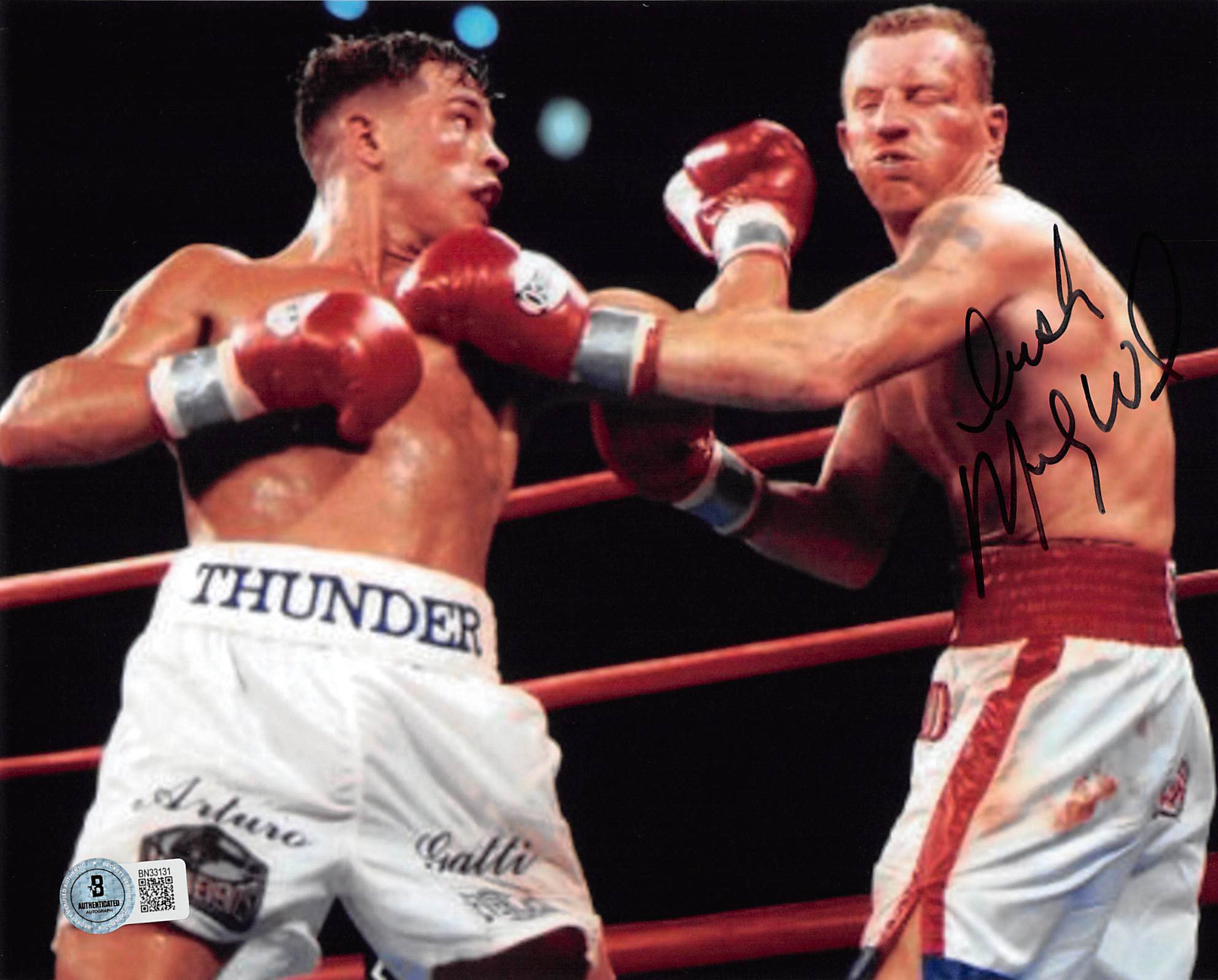 Micky Ward "Irish" Authentic Signed 8x10 Horizontal Photo Autographed BAS 2