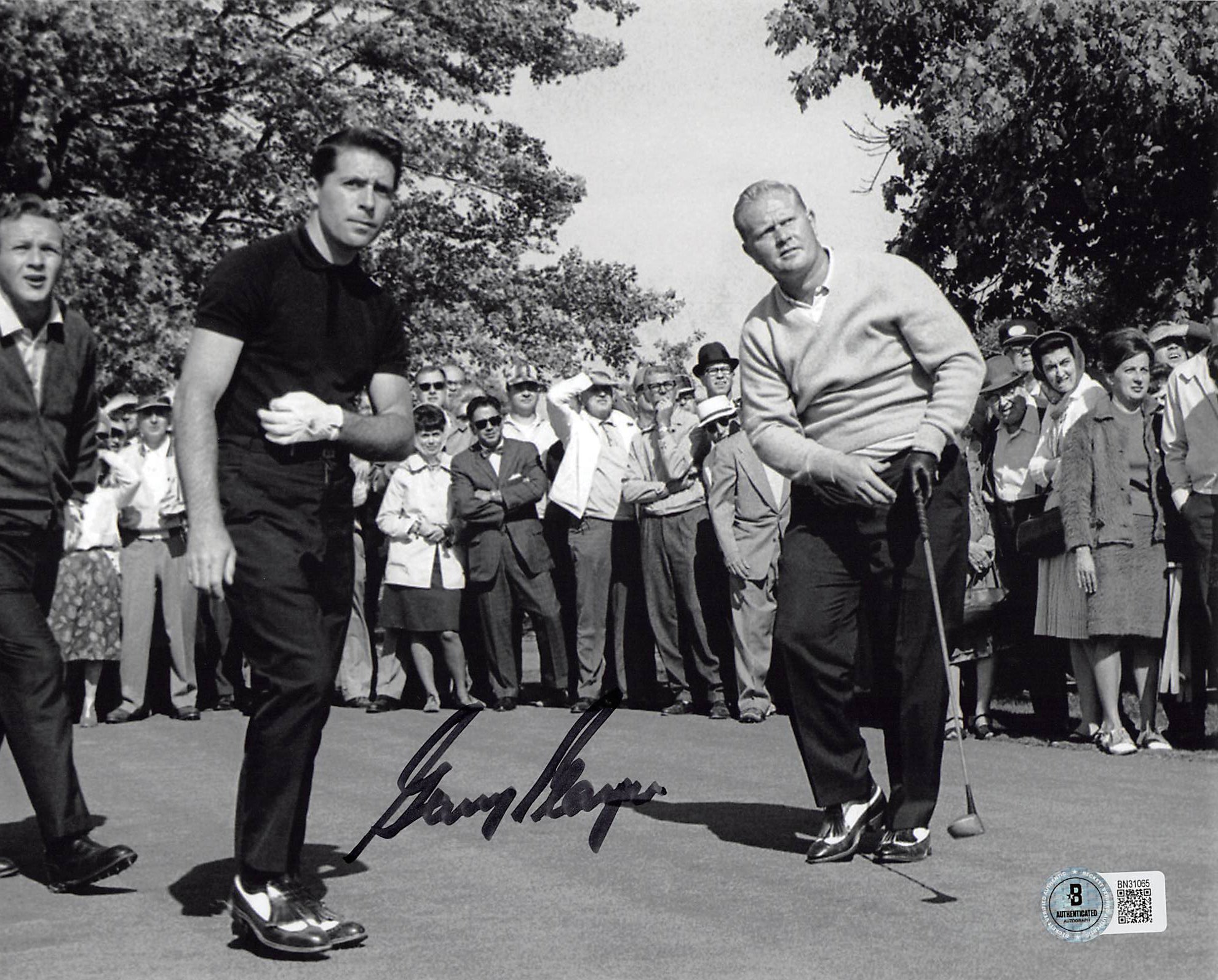 Gary Player Golf Authentic Signed 8x10 Horizontal Photo Autographed BAS 1