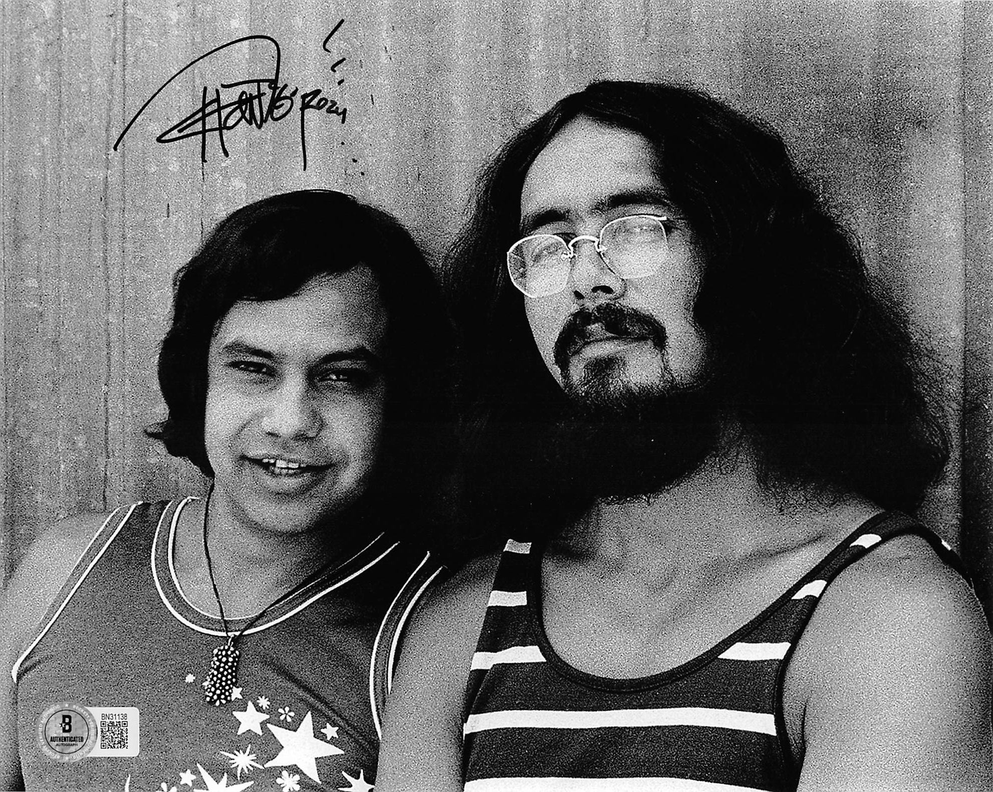 Tommy Chong Cheech & Chong Authentic Signed 8x10 Horizontal Photo BAS 12