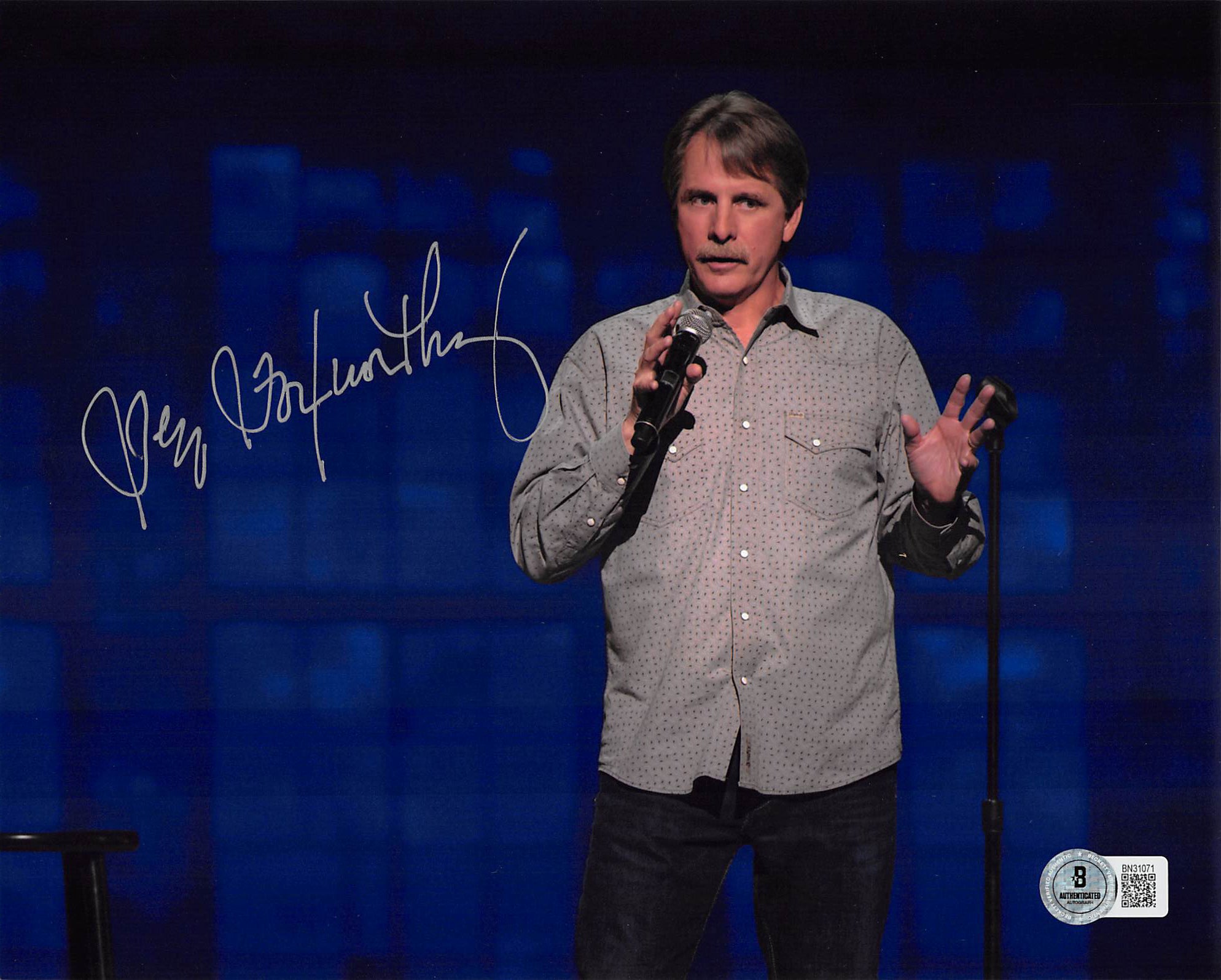 Jeff Foxworthy Comedian Authentic Signed 8x10 Horizontal Photo Autographed BAS 3