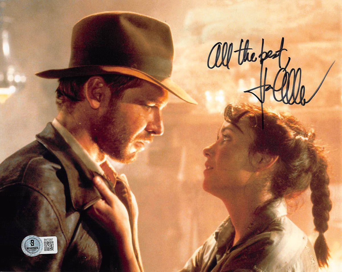 Karen Allen Indiana Jones "All The Best" Signed 8x10 Horizontal Photo BAS 3
