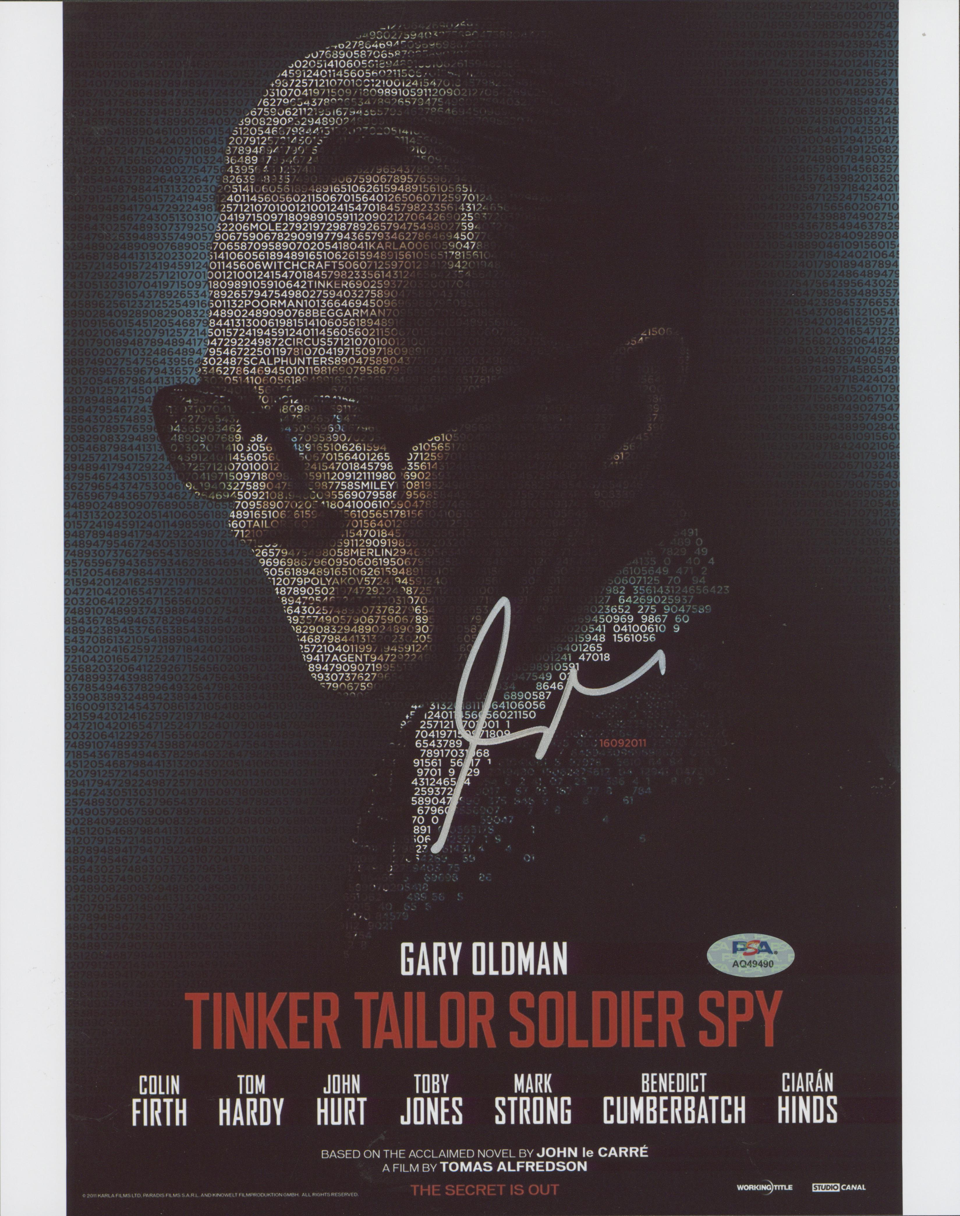 Gary Oldman Tinker Tailor Soldier Spy Signed 11x14 Photo PSA/DNA #AQ49490