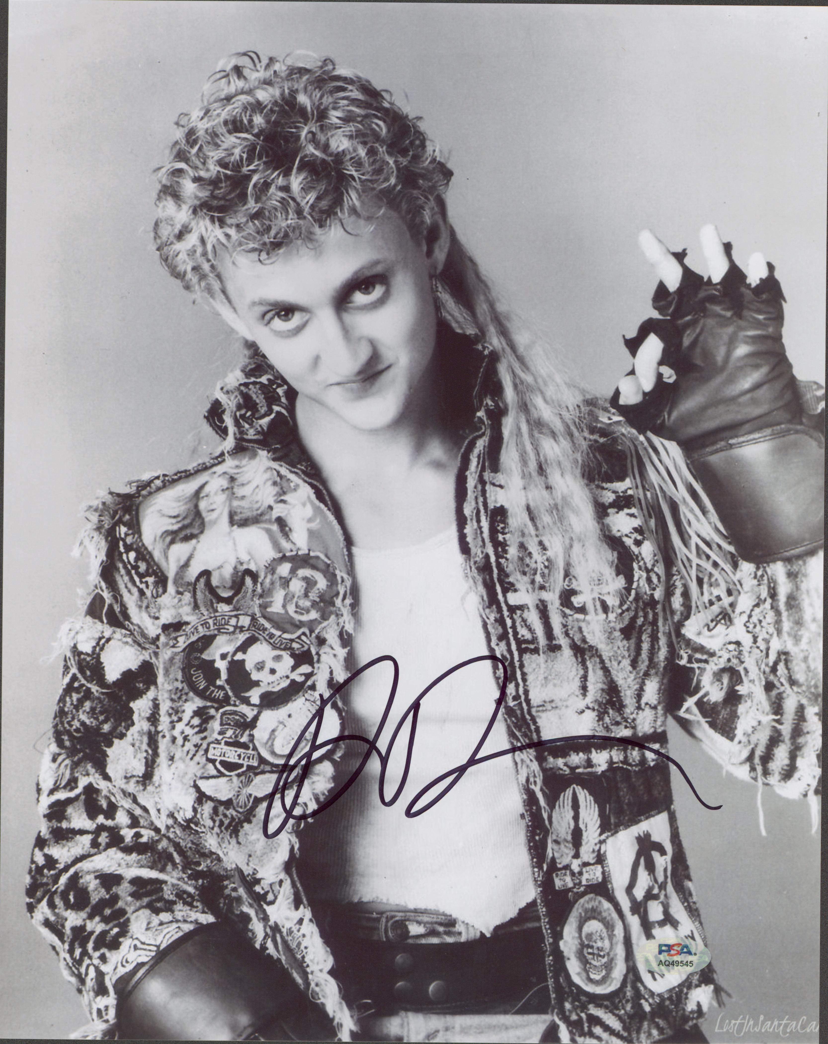 Alex Winter The Lost Boys Authentic Signed 11x14 Vertical Photo PSA/DNA #AQ49545