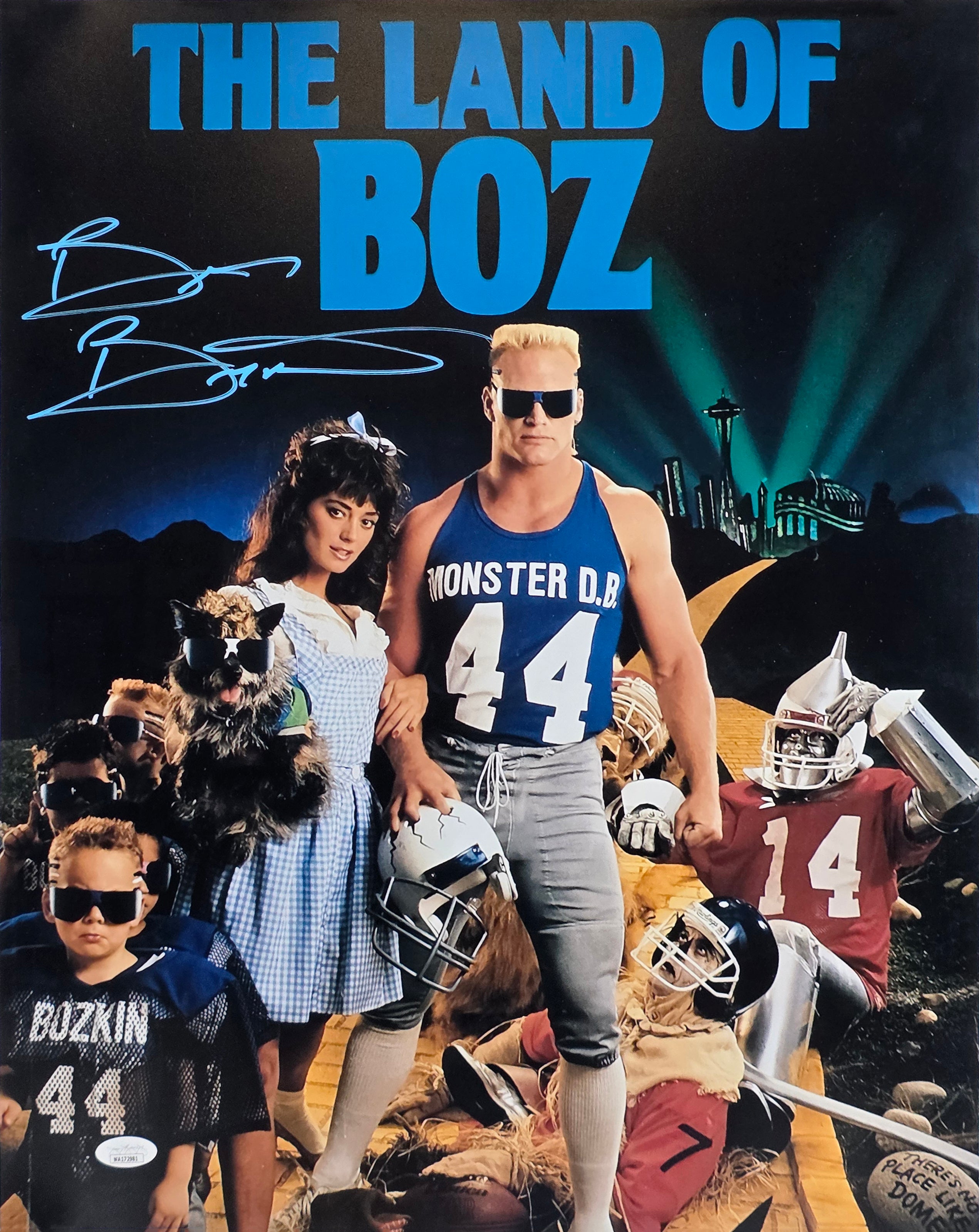 Seahawks Brian Bosworth Authentic Signed 16x20 Vertical Photo Autographed JSA