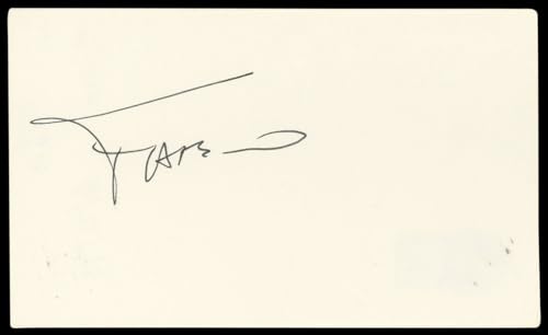 Fabio Lanzoni Bubble Boy Authentic Signed 3x5 Index Card BAS #BN89154