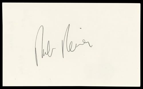 Rob Reiner All In The Family Signed 3x5 Index Card Autographed BAS #AD70372