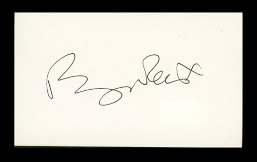 Roger Rees Robin Hood Men in Tights Authentic Signed 3x5 Index Card BAS #BP00909