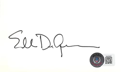 Ellen DeGeneres Authentic Signed 3x5 Index Card Autographed BAS #BJ63922