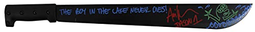 Ari Lehman "Boy In The Lake Never Dies Jason 1" Signed Machete w/ Sketch BAS Wit