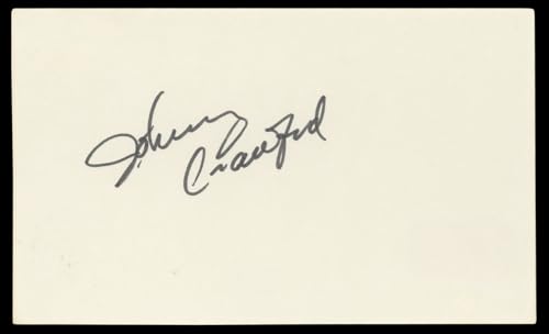 Johnny Crawford The Rifleman Authentic Signed 3x5 Index Card BAS #BL98587