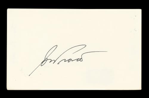 Jon Provost Lassie Authentic Signed 3x5 Index Card Autographed BAS #AD70227