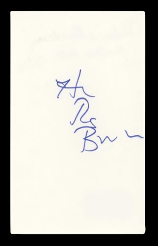Hilarie Burton The Walking Dead Signed 3x5 Index Card Autographed BAS #AD70134