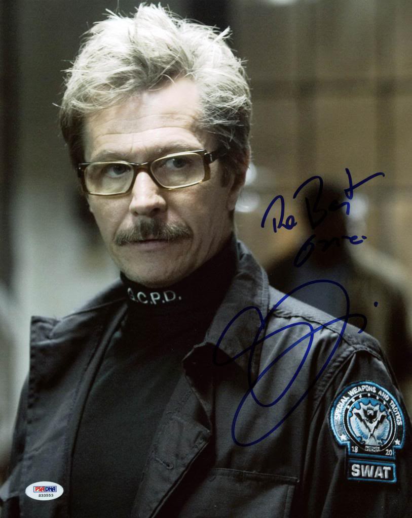 Gary Oldman The Dark Knight Signed Authentic 11X14 Photo PSA/DNA #S33553